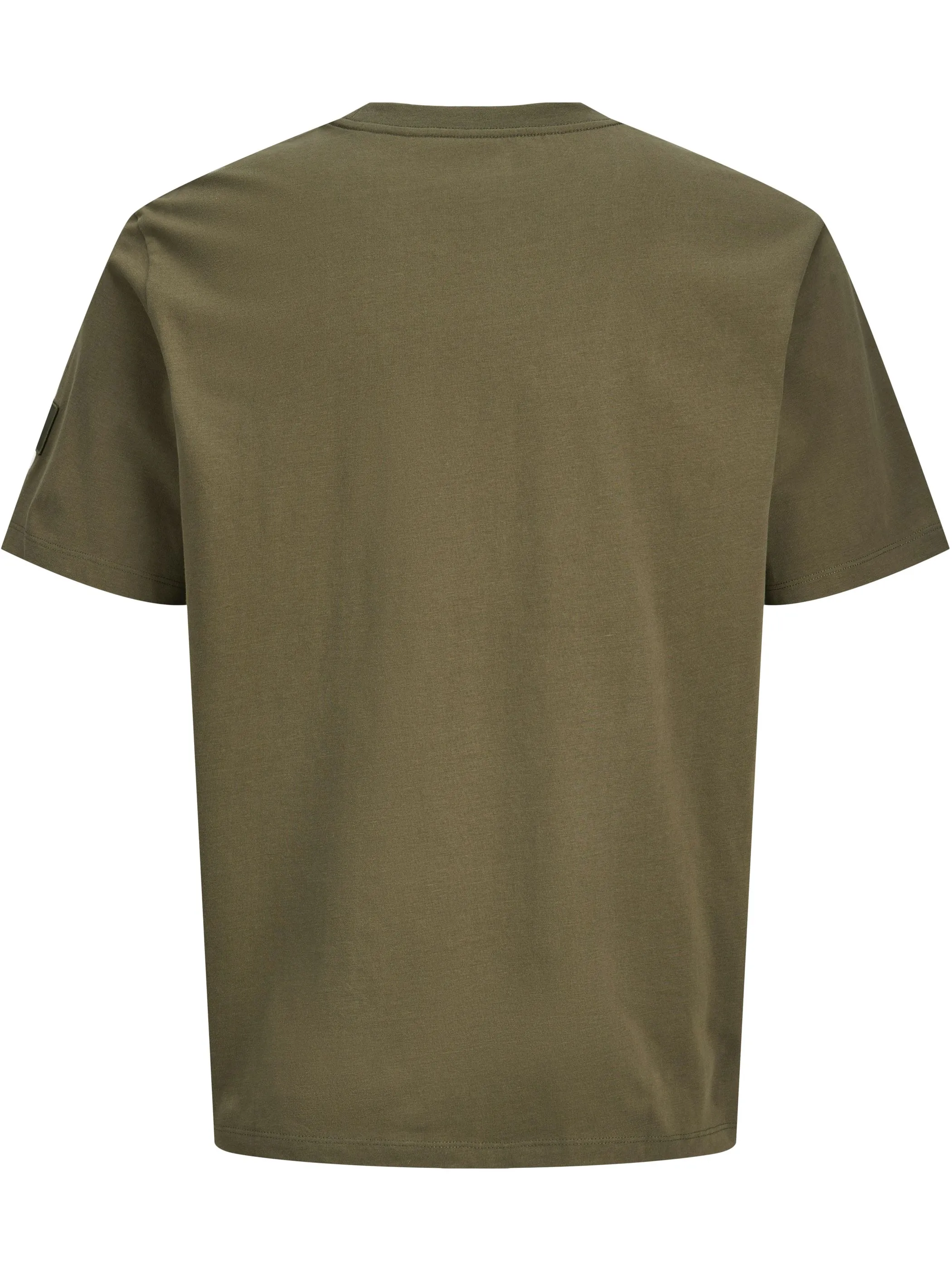Jack Jones 12285393 JCOPOINT BADGE TEE SS Grün 917834 176026002 2