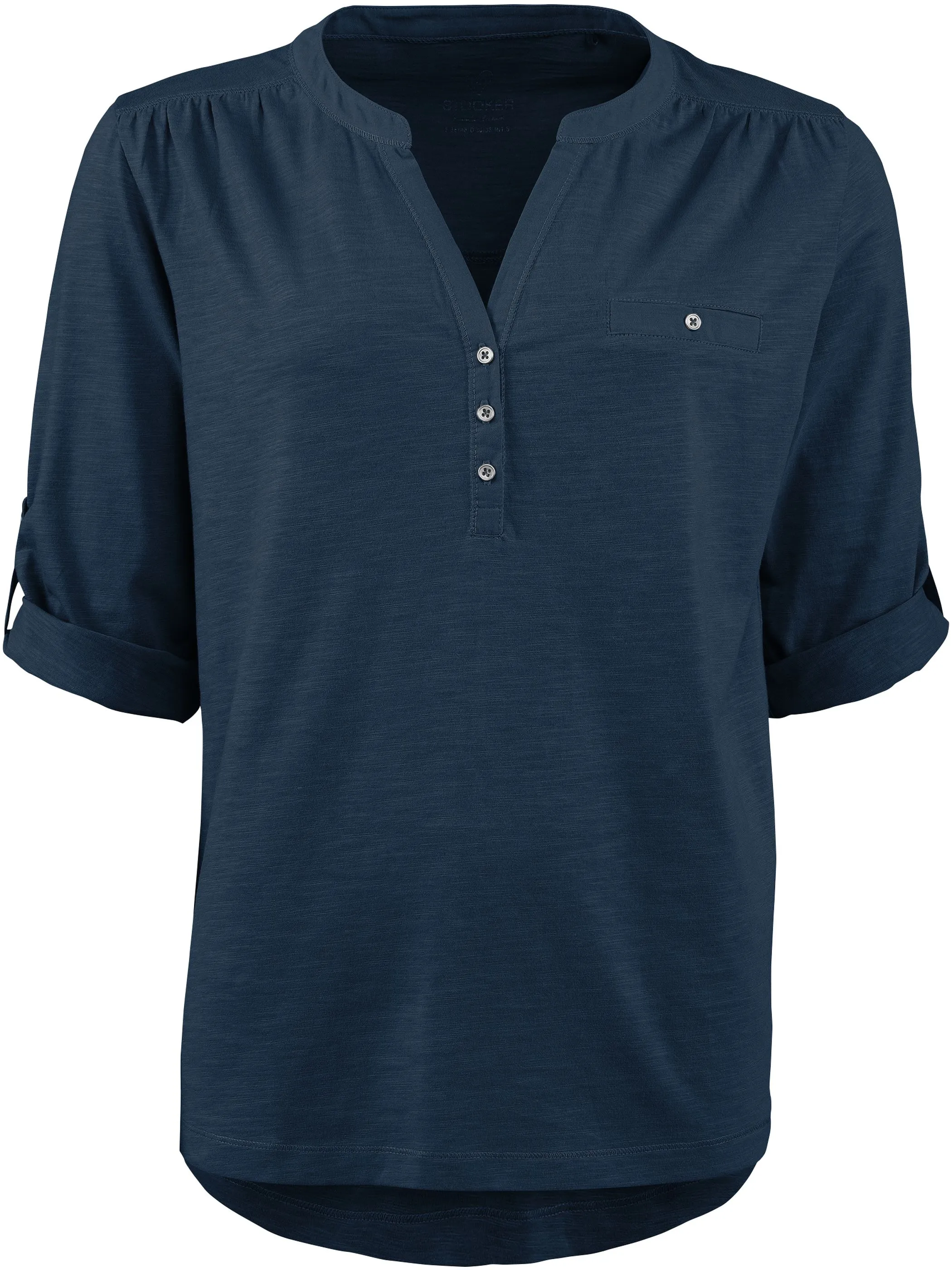 Stooker DOB 25560100004088 Da. T-Shirts / Blau 911358 4088 4