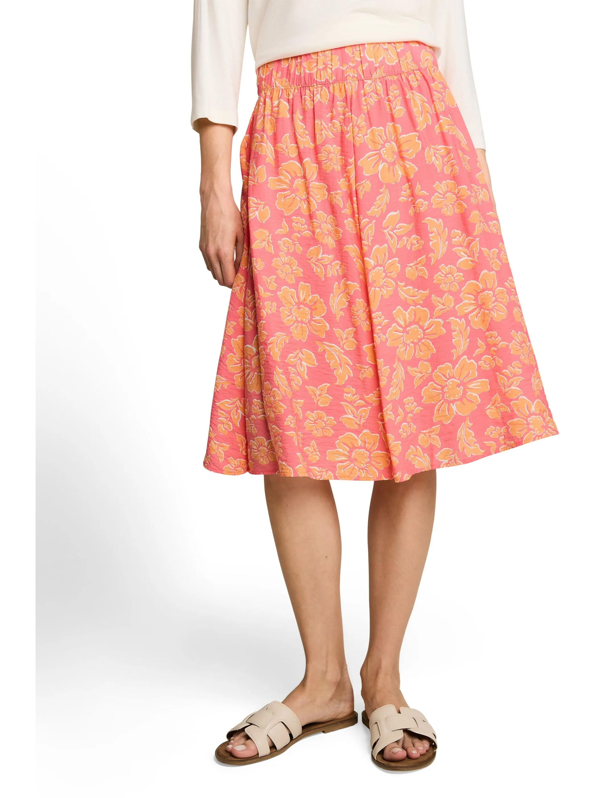 Tom Tailor 1051273 skirt crinkled Pink 926014 40255 1