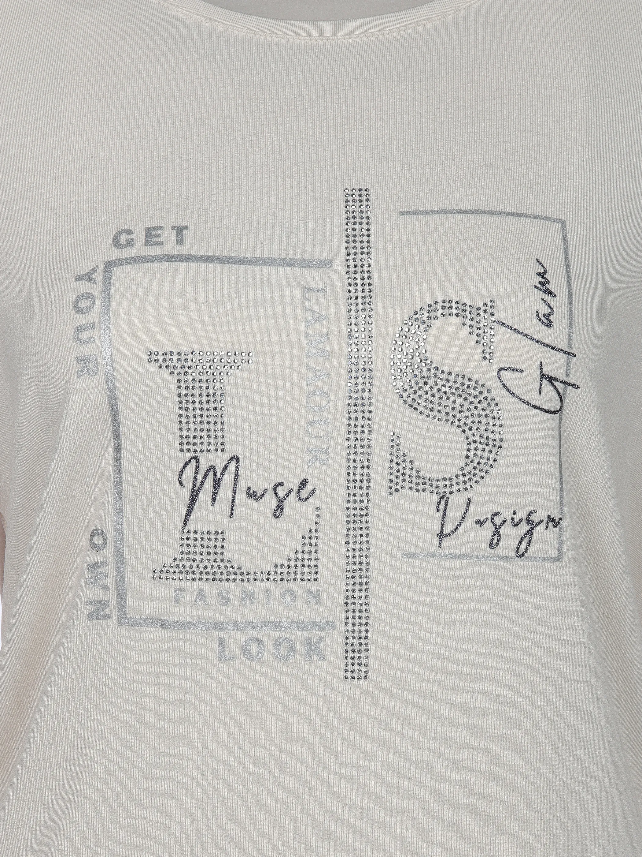Lisa Tossa Da-Langarm-Shirt Beige 913100 MOONBEAM 3