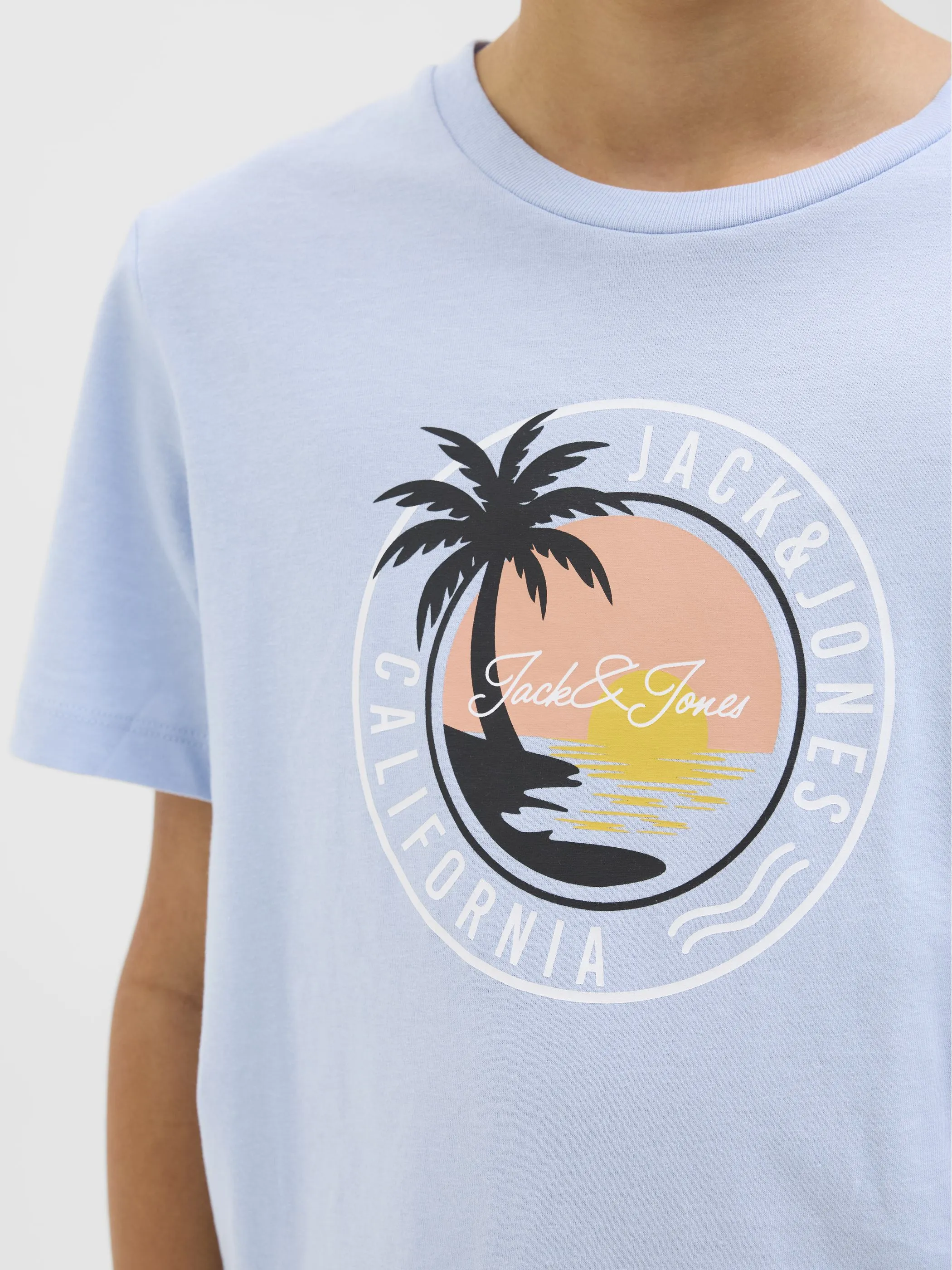 Jack&Jones Junior 12269922 JJPALM TEE SS CREW NE Blau 907282 175780 3 Jack&Jones Junior 12269922 JJPALM TEE SS CREW NE Blau 907282 175780 3