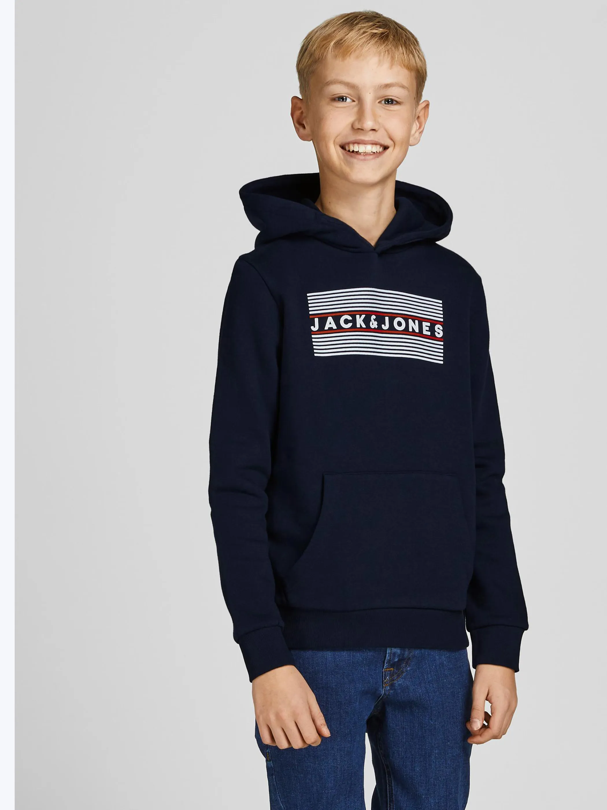 Jack&Jones Junior 12152841 JJECORP LOGO SWEAT HO Blau 847246 175876008 3 Jack&Jones Junior 12152841 JJECORP LOGO SWEAT HO Blau 847246 175876008 3