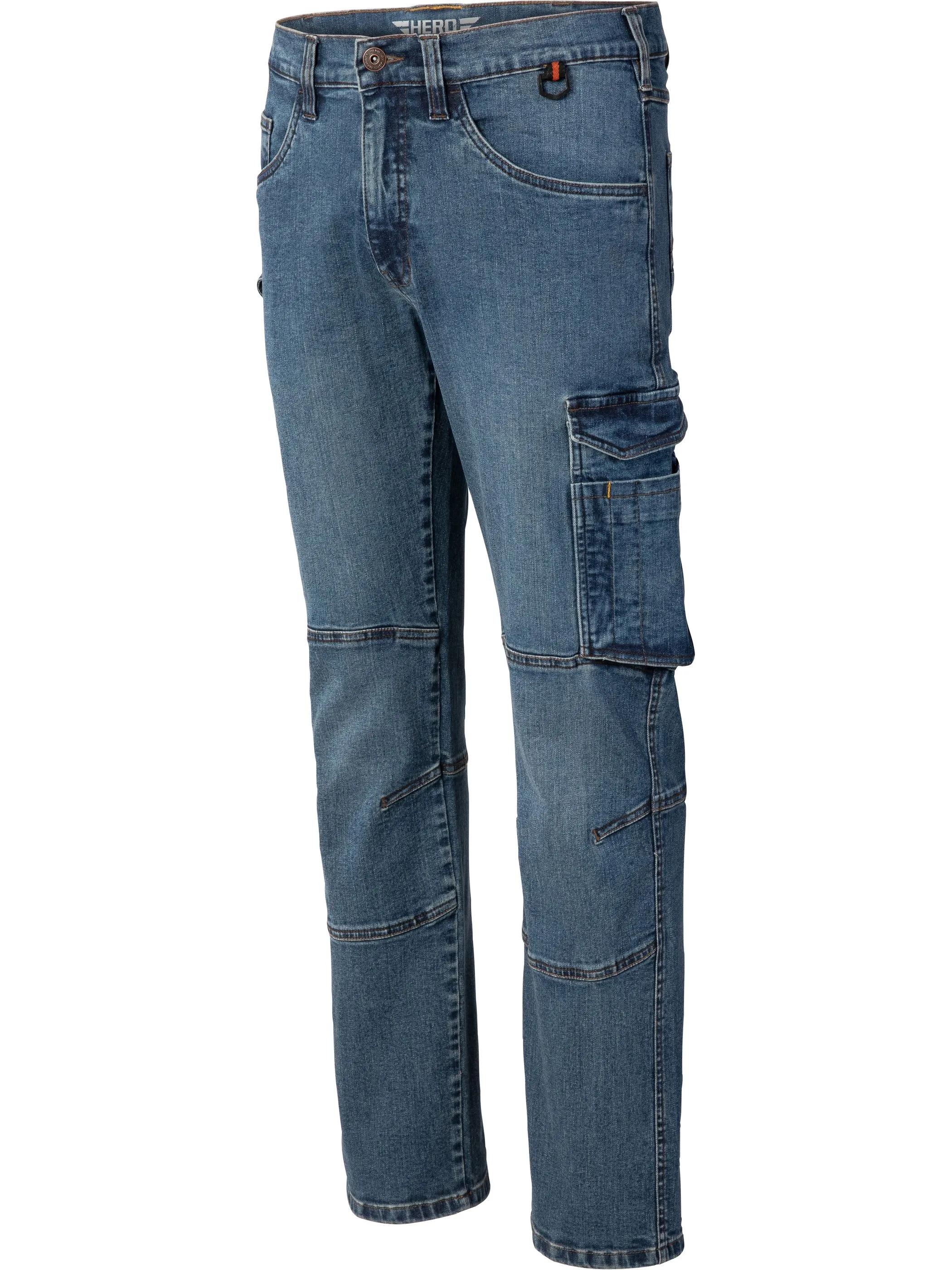 HERO by John Medoox 71601070007953 He. Hosen lang, Blau 929172 7953 4