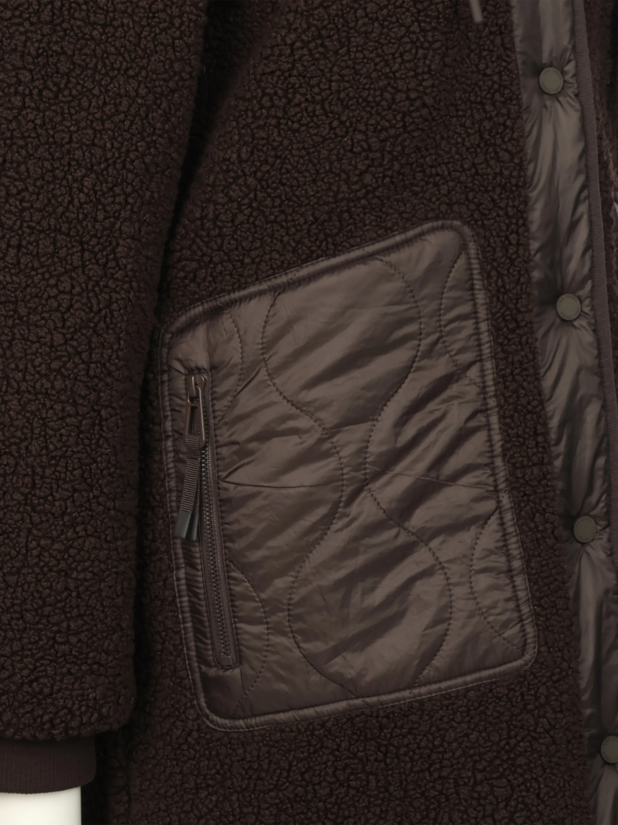 Lisa Tossa Da-Wendemantel, Teddy/Stepp Braun 929397 DARK BROWN 4
