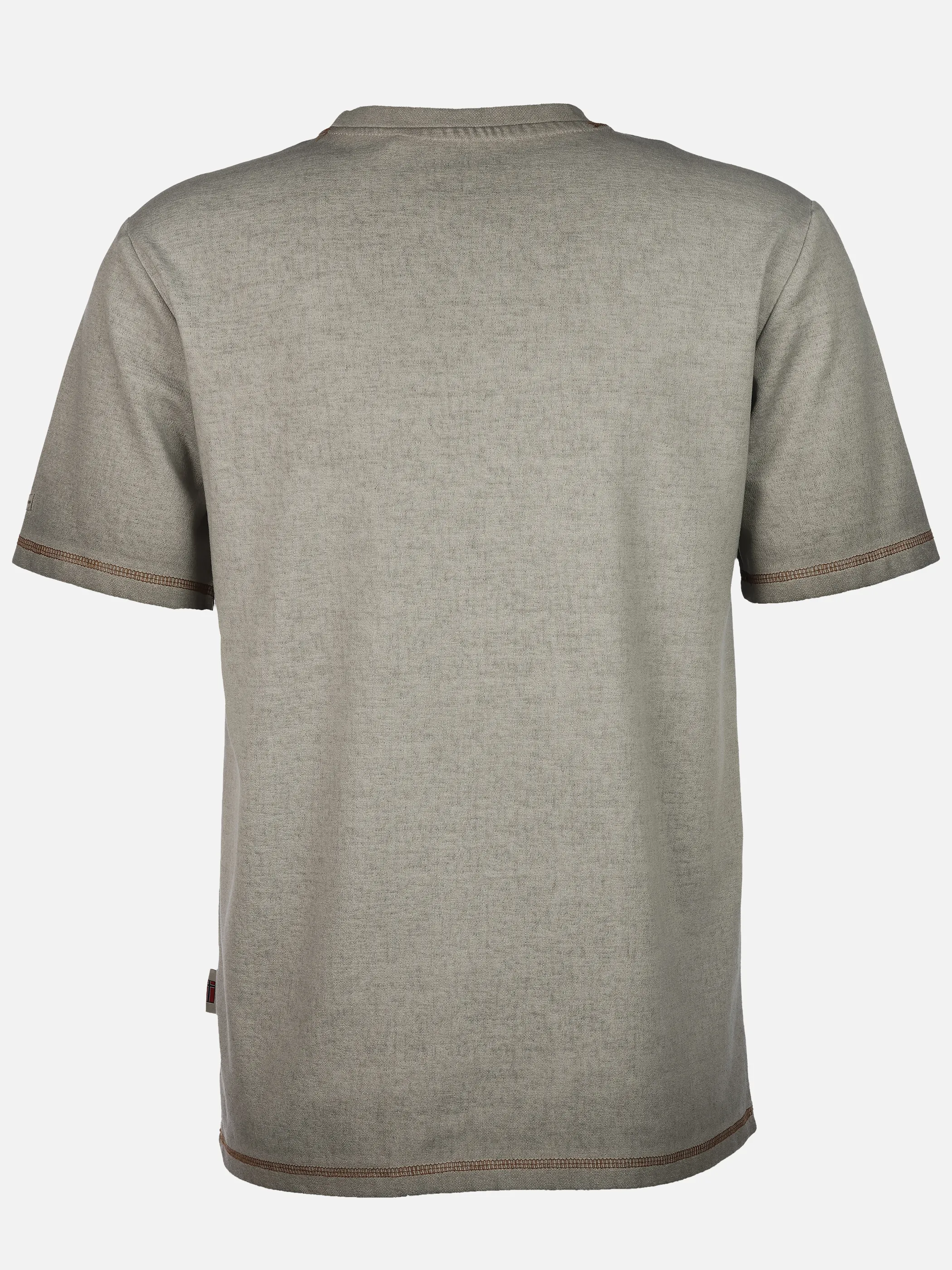 Southern Territory He. T-Shirt 1/2 Arm Struktur allover Grau 928834 GRAU 2