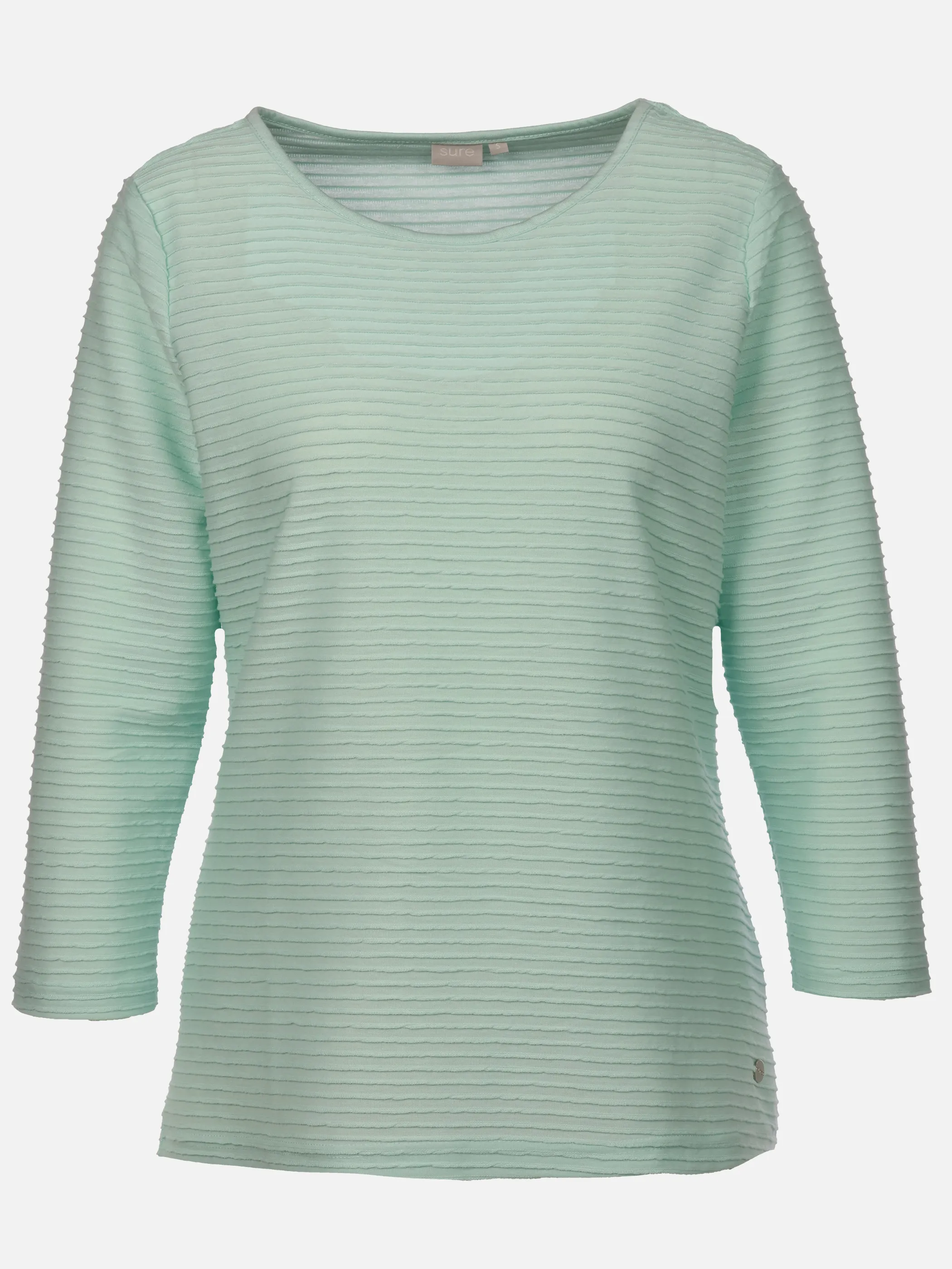 Sure Da-Struktur T-Shirt Türkis 921072 ICY 1