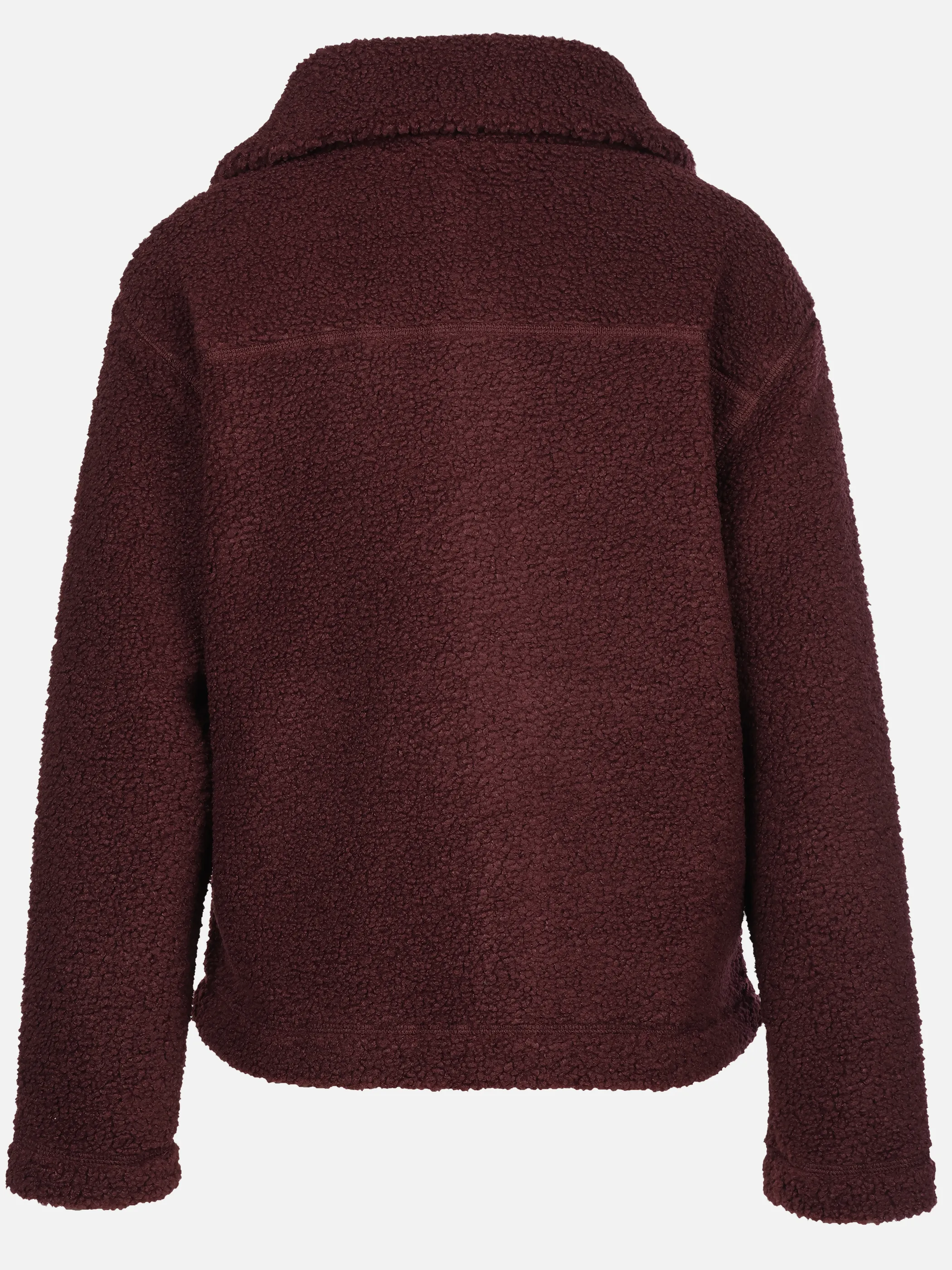 Sure Da. Teddy Cardigan Rot 928445 BURGUNDY 2