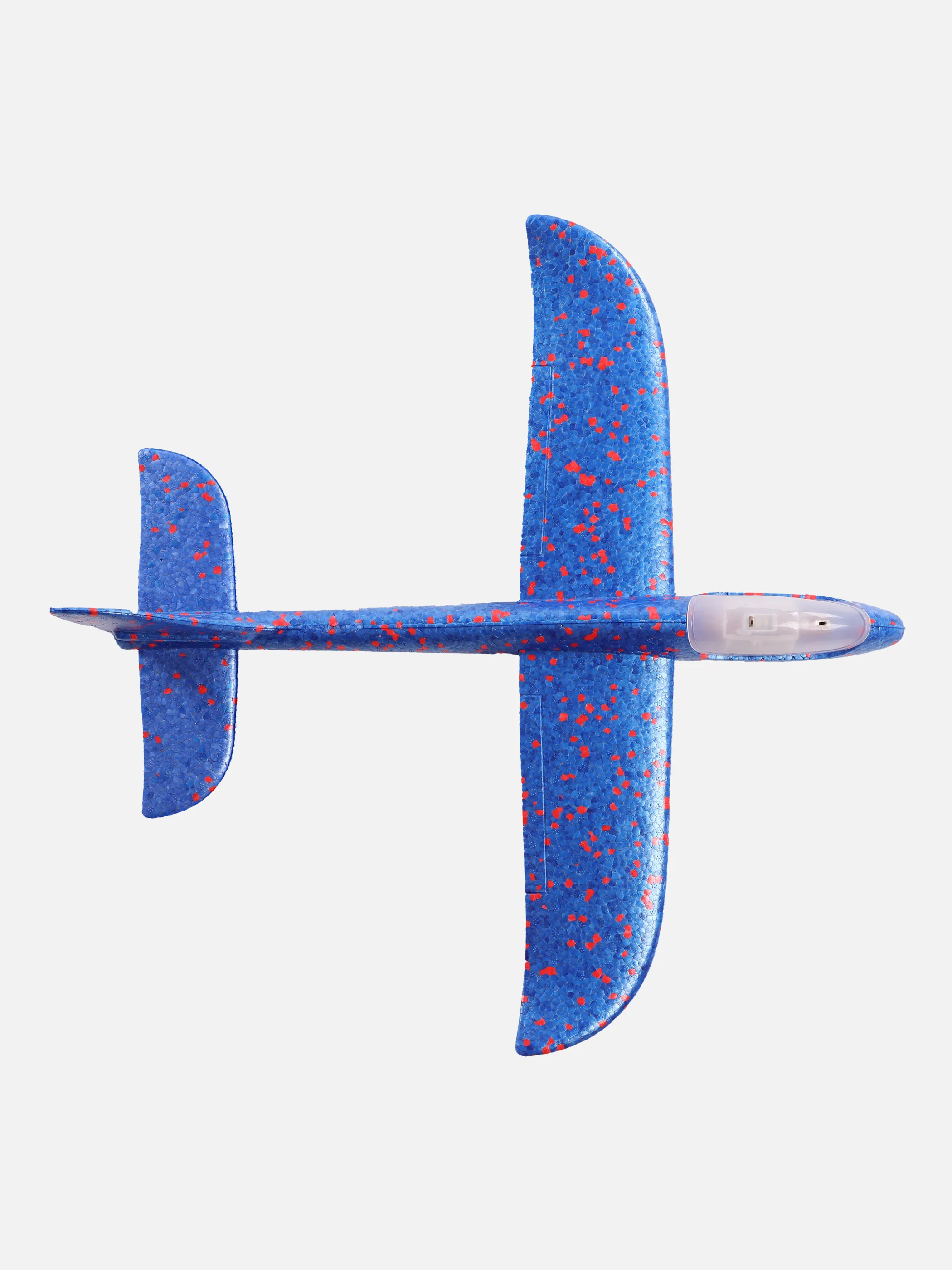 Spielzeug Flugzeug mit LED Blau 882211 BLAU 1