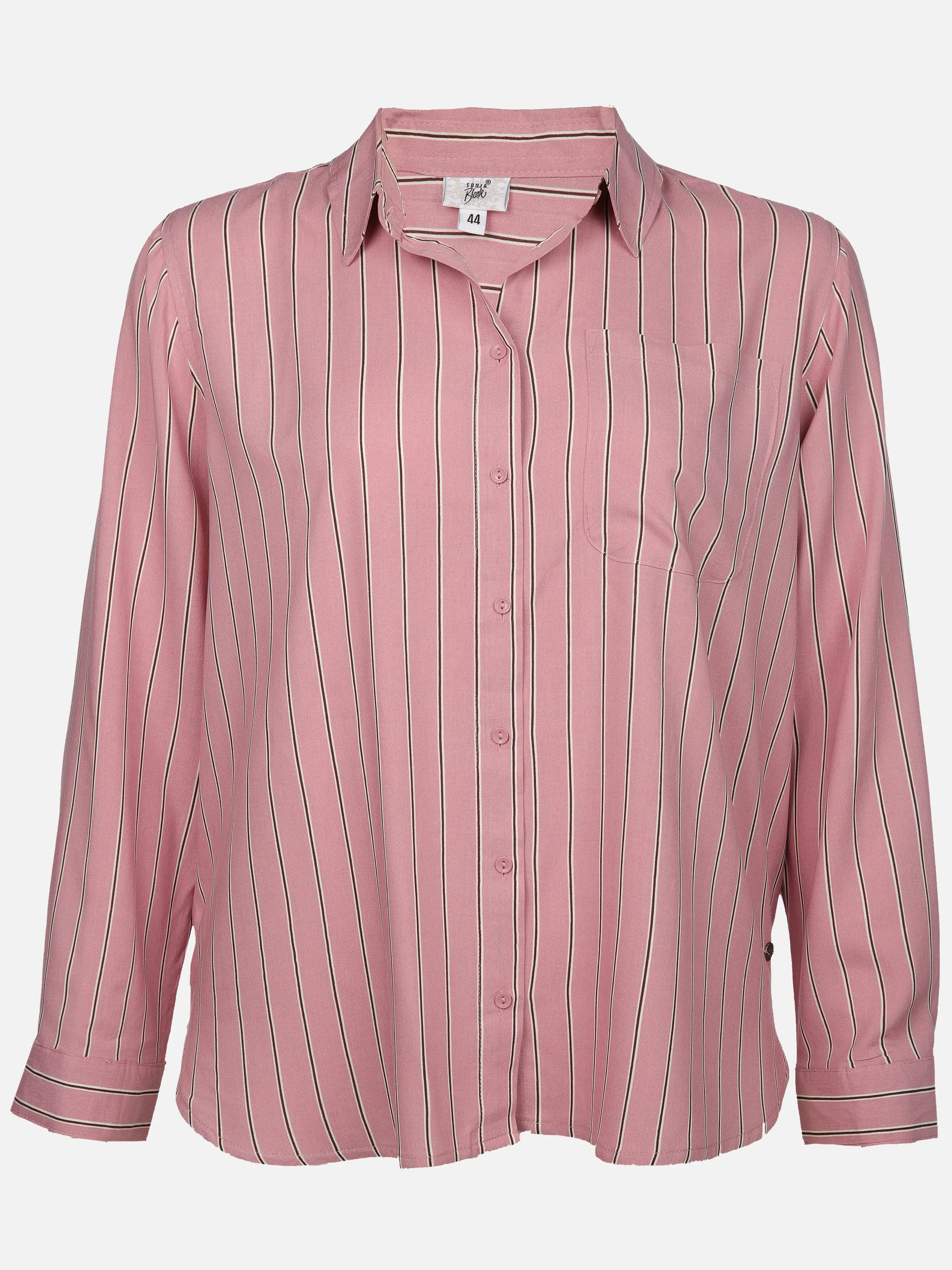 Sonja Blank Da-gr.Gr. Langarmbluse Rosa 916298 ALTROSA 1