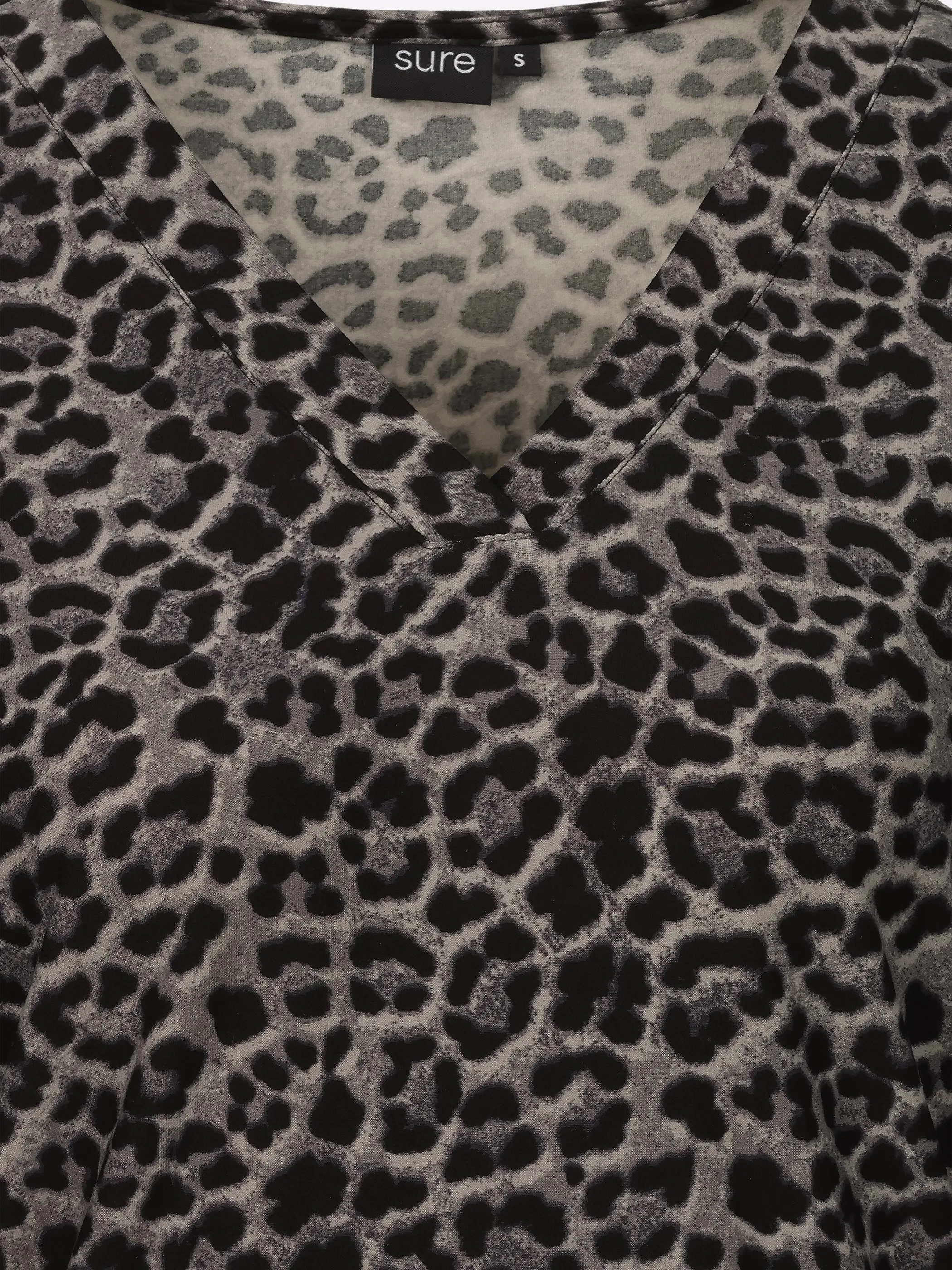 Sure Da-Shirt m. Allover Print Bunt 918669 LEO 3 Sure Da-Shirt m. Allover Print Bunt 918669 LEO 3