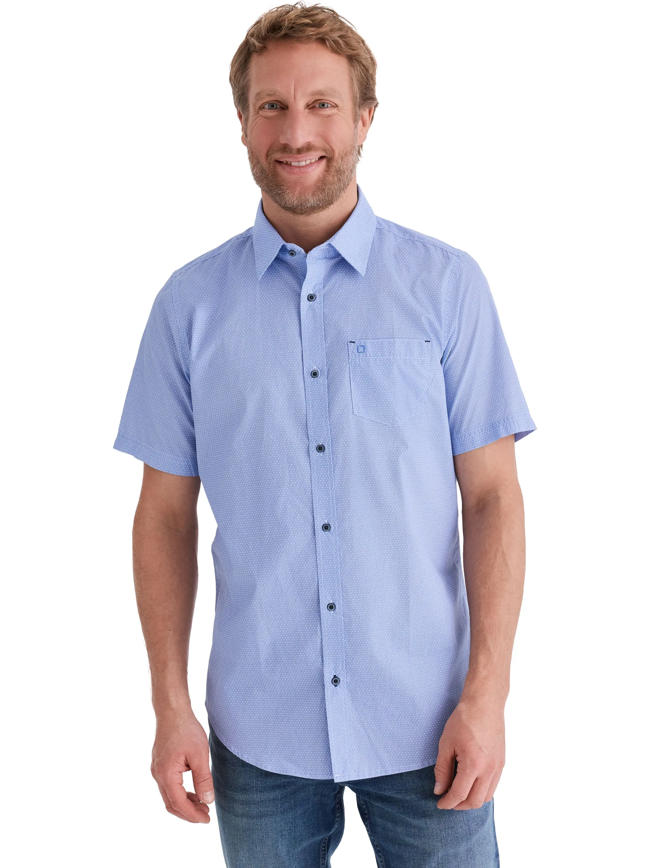 Stooker HAKA 73160010009955 He. Bluse/Hemd, Blau 913922 9955 1