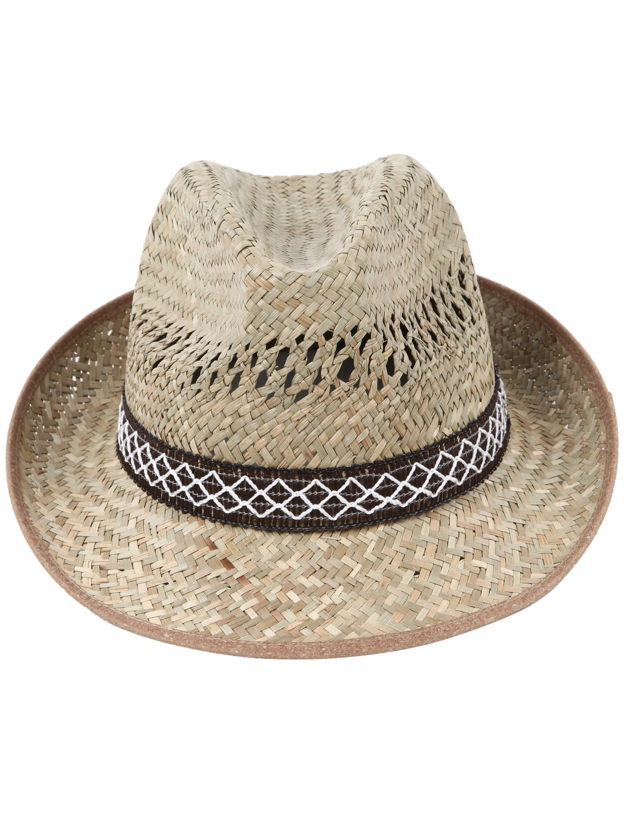 Jim Spencer He-Strohhut m. Band Beige 923269 NATUR 1