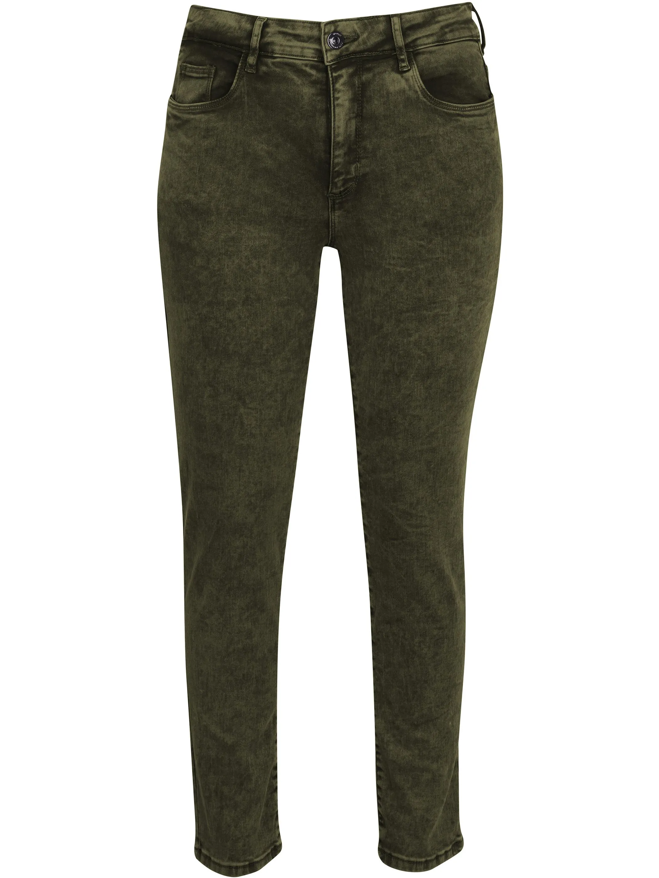 Stooker DOB 22900980007747 Da. Hosen lang, Oliv 888723 7747 4