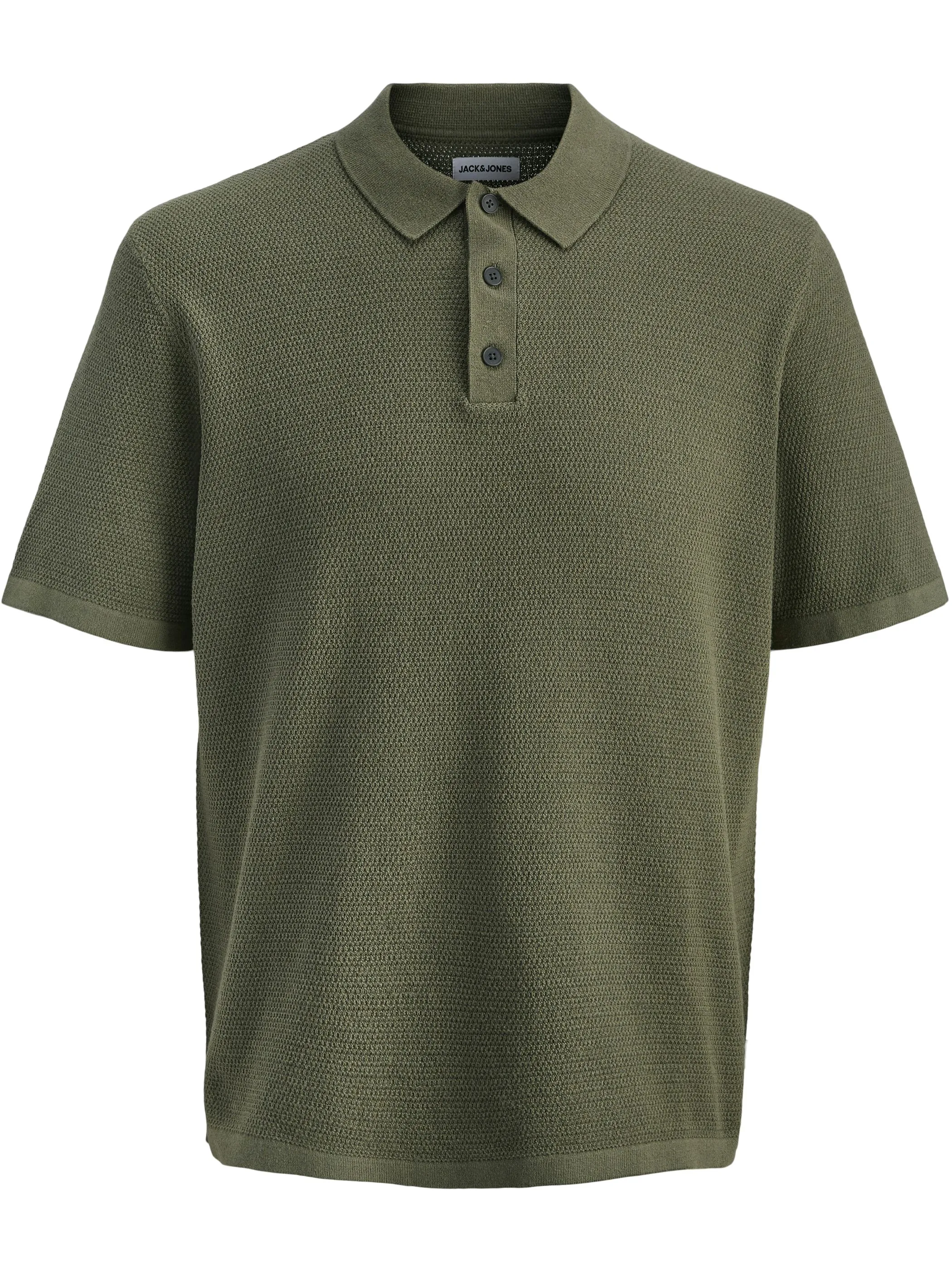Jack Jones 12268281 JJEGEORGE KNIT POLO S Grün 903405 176003