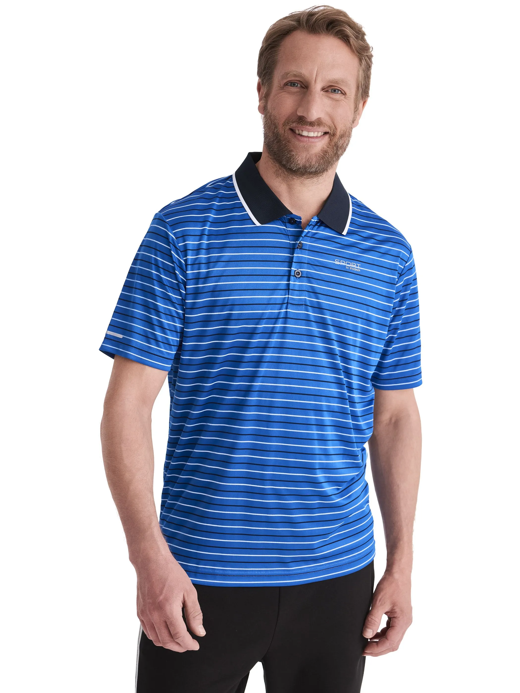 Stooker Athletic 04760310009137 He. Poloshirts, Blau 919804 9137 1