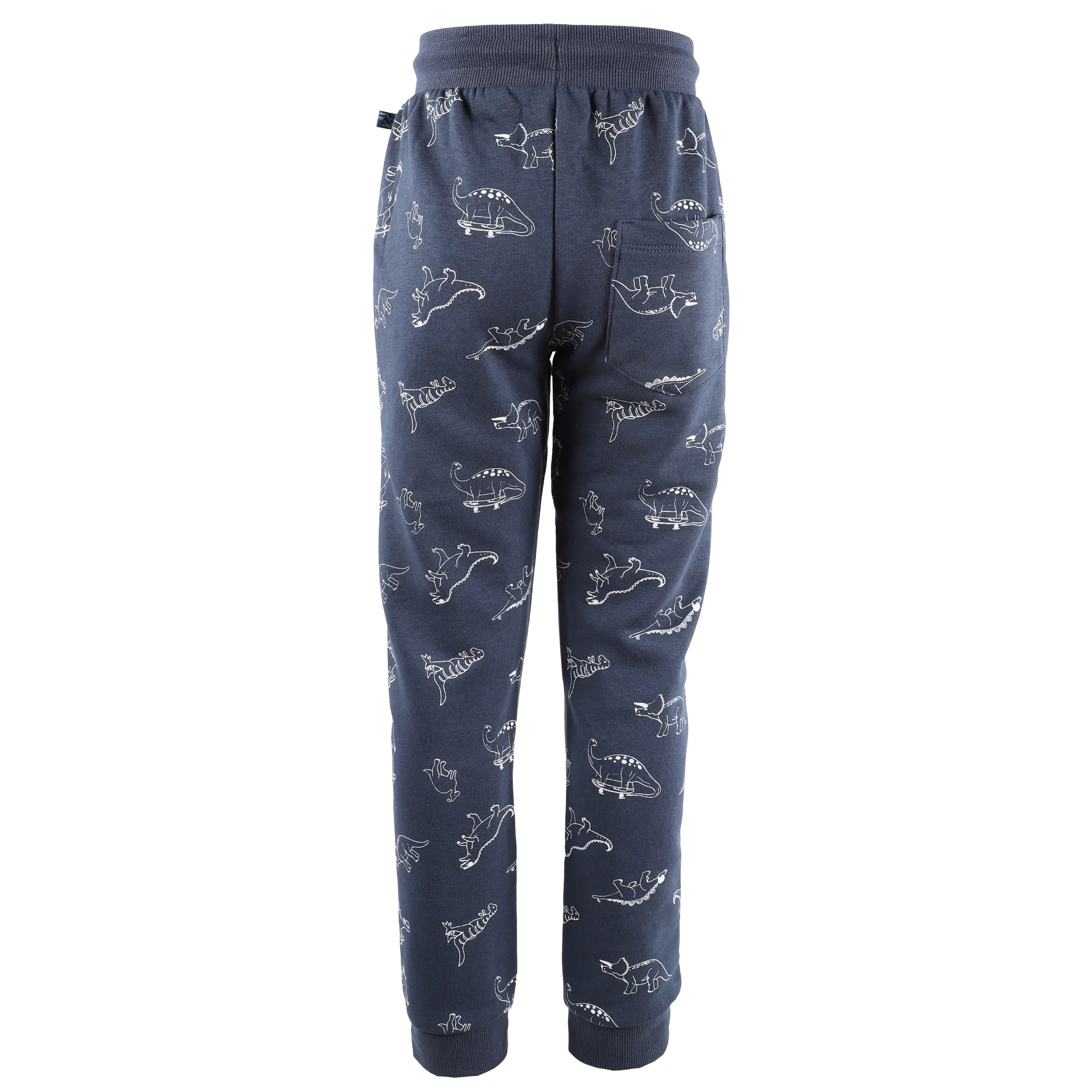 Stop + Go KJ Jogginghose in blau und navy mit AOP Dino Blau 881560 NAVY 2
