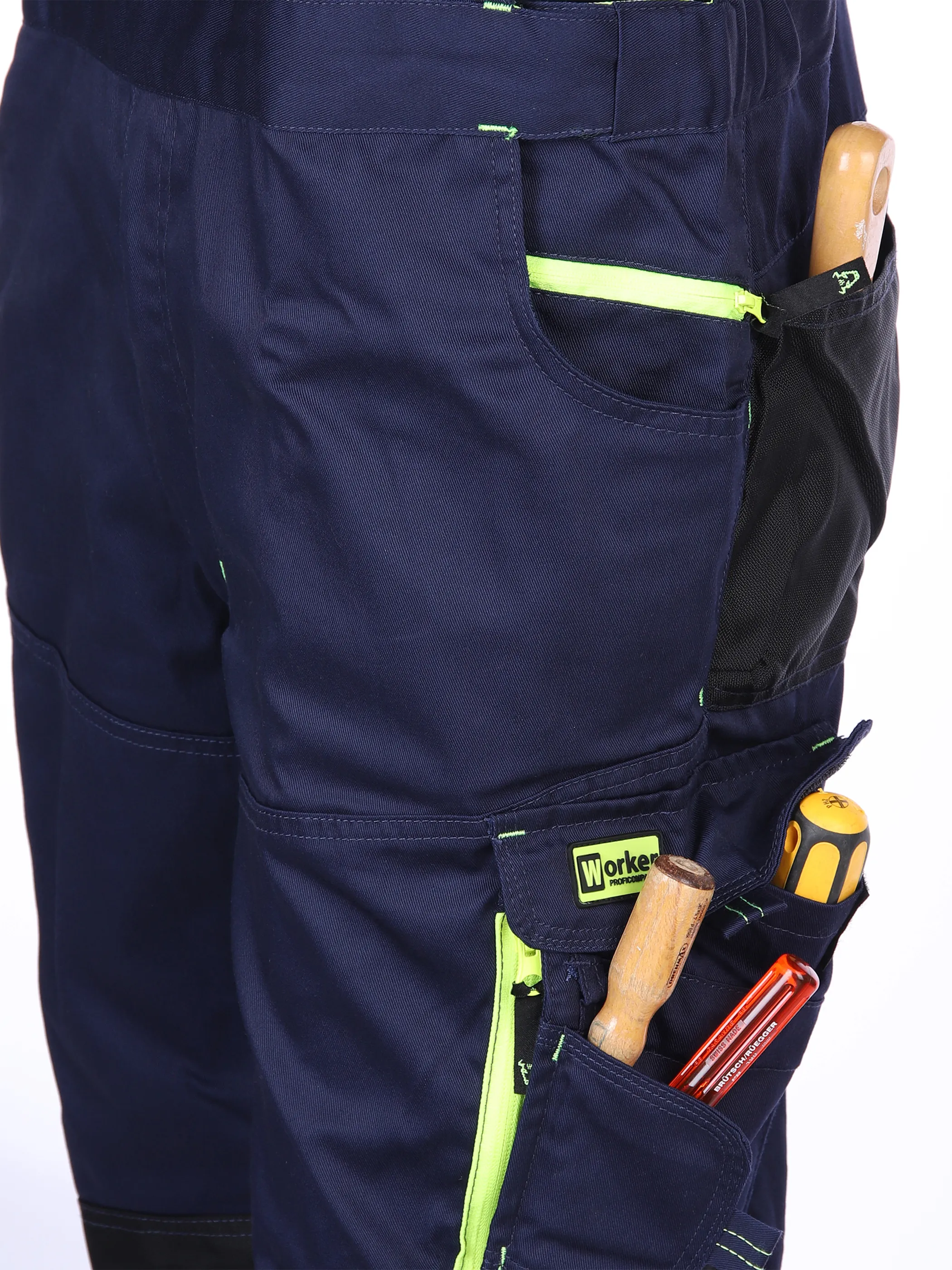 Worker He. Berufslatzhose Neon Blau 830234 NAVY 3 Worker He. Berufslatzhose Neon Blau 830234 NAVY 3