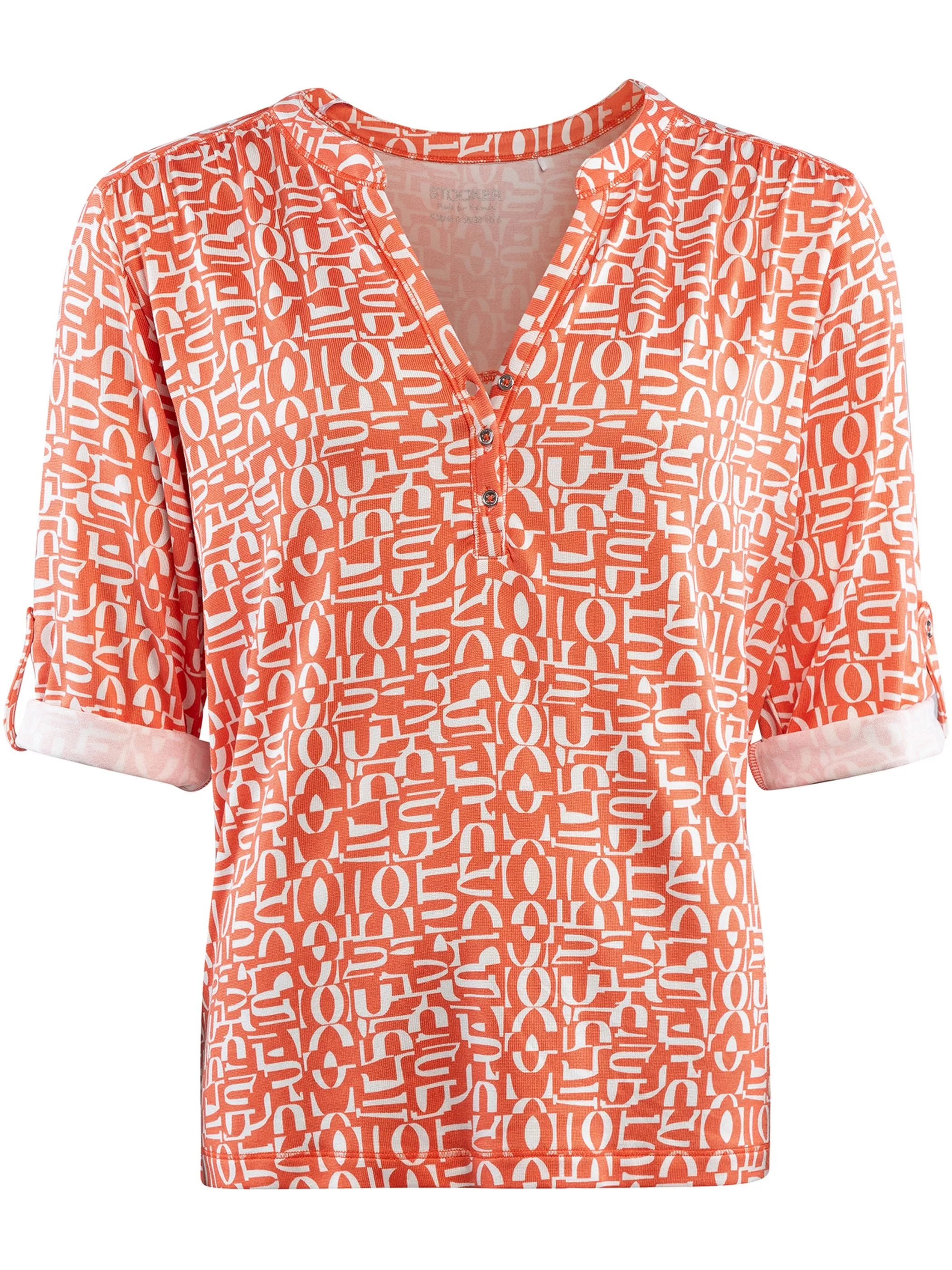 Stooker DOB 25560310009127 Da. T-Shirts / Orange 928316 9127 5