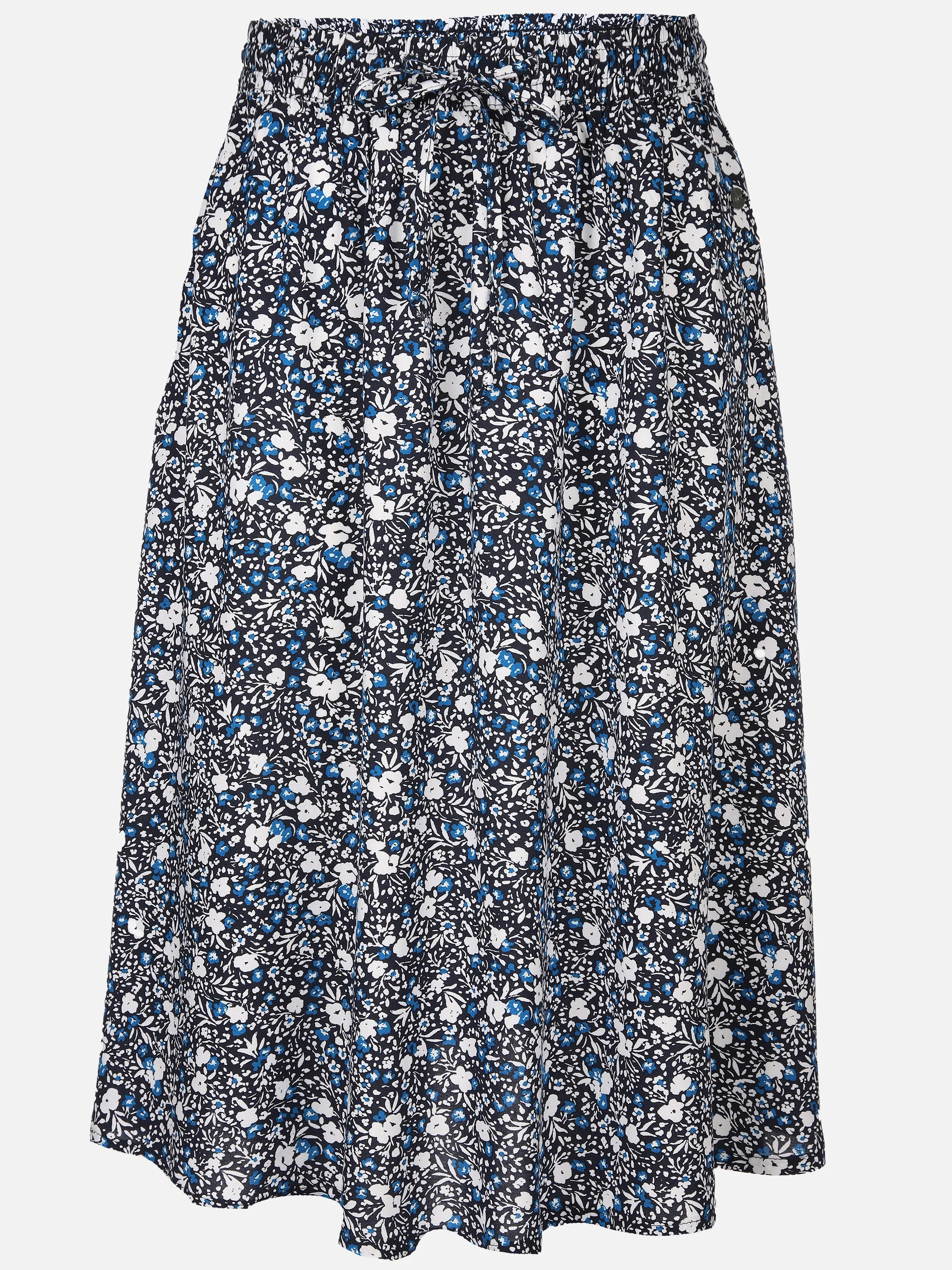 Sure Da-Viscose-Rock m. Print Blau 894564 FLOWERBLUE 1
