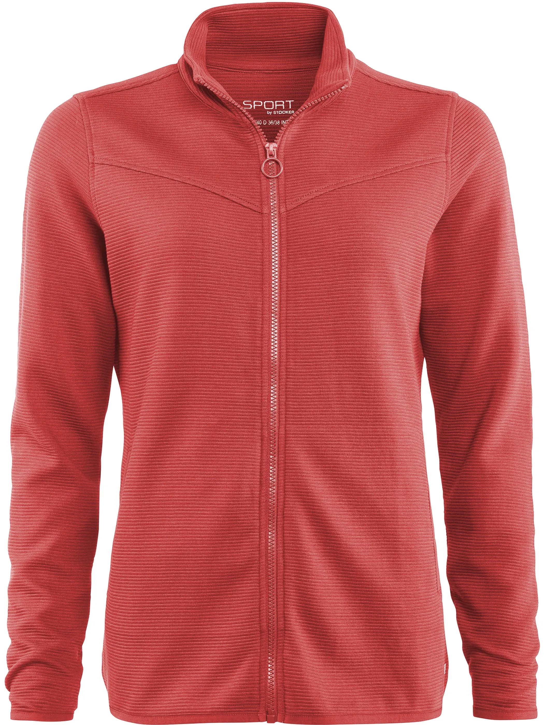 Stooker Athletic 02820290003268 Da-Sweatjacke JANE Rot 919794 3268