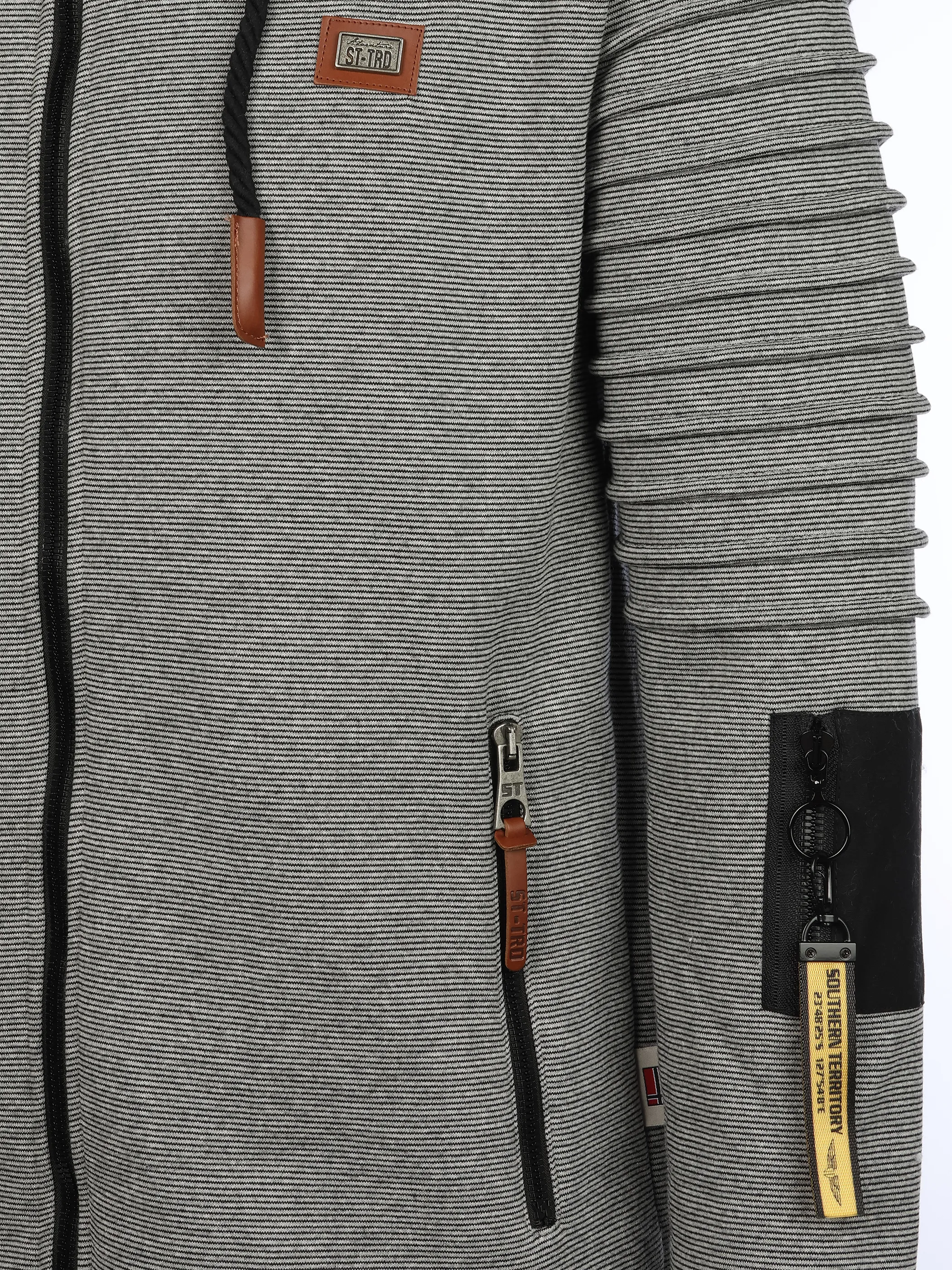 Southern Territory He. Bikersweatjacke grindle Grau 919492 GREYGRINDL 3