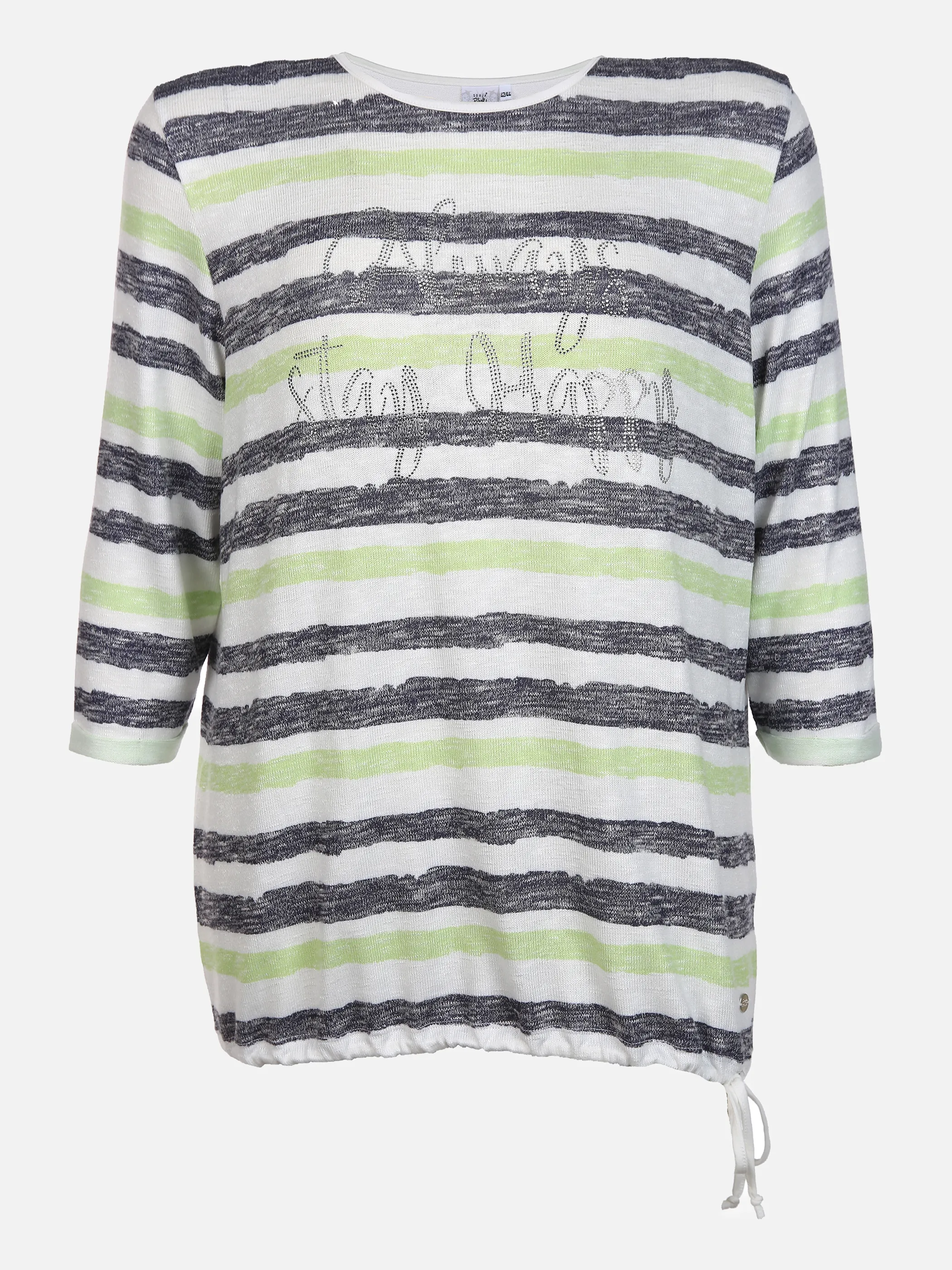 Sonja Blank Da-Gr. Größen Sweatshirt Strei Blau 852276 MARINE/LIM 1 Sonja Blank Da-Gr. Größen Sweatshirt Strei Blau 852276 MARINE/LIM 1