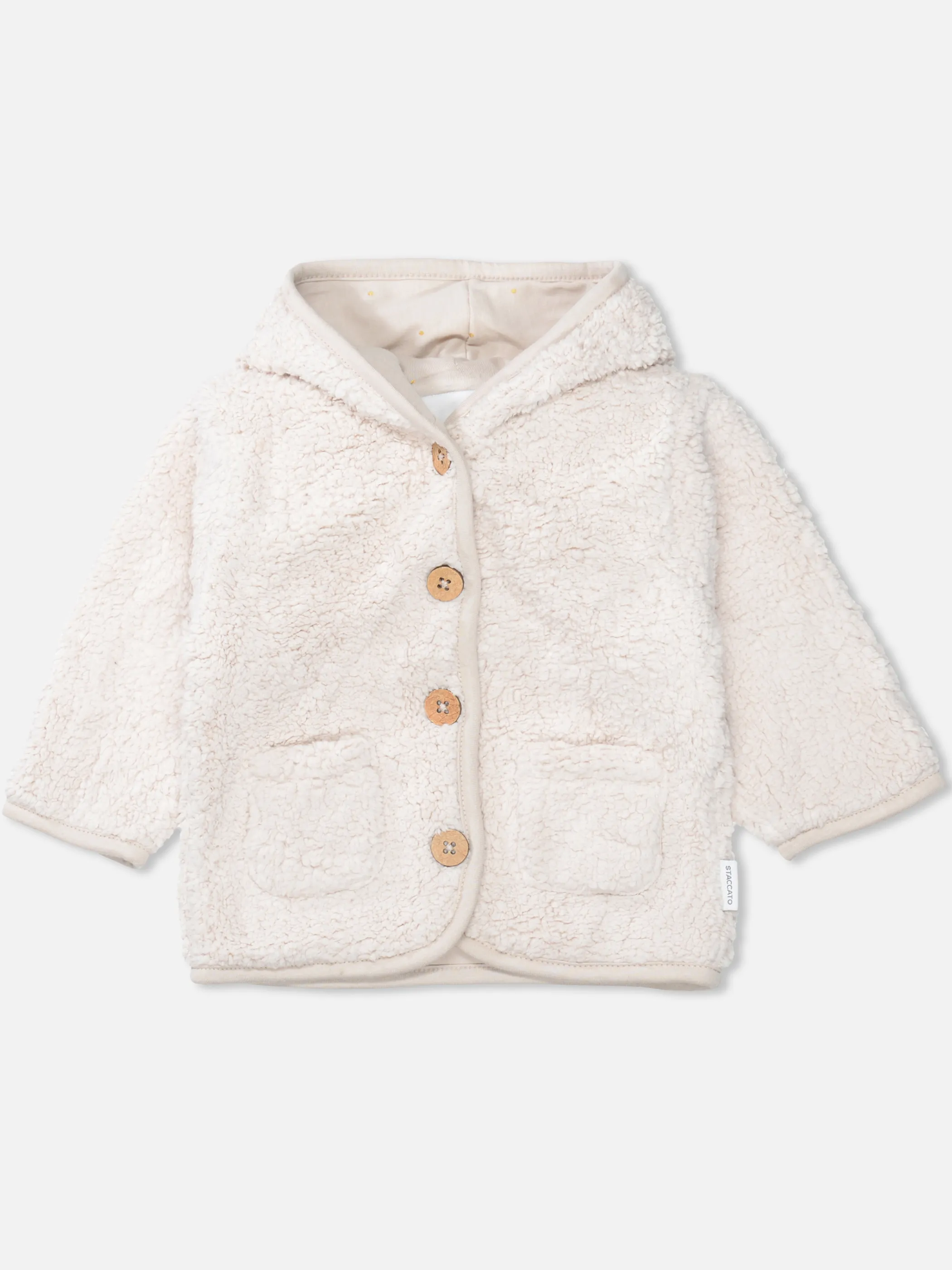 Staccato 230095347 Md.-Plüschjacke Weiß 930729 101 1