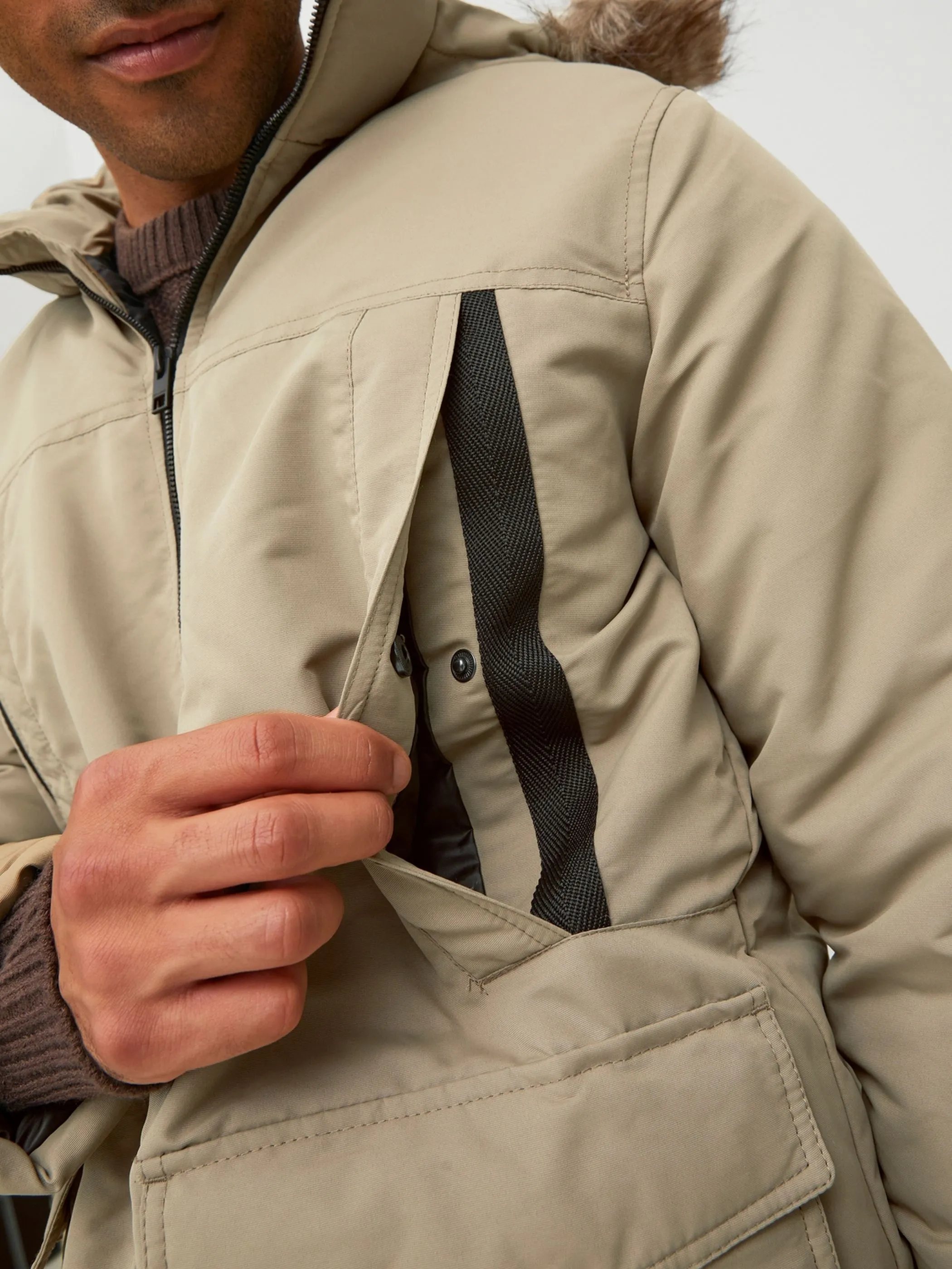 Jack Jones 12211773 JJECRAFT PARKA SN Braun 864764 176005 3 Jack Jones 12211773 JJECRAFT PARKA SN Braun 864764 176005 3