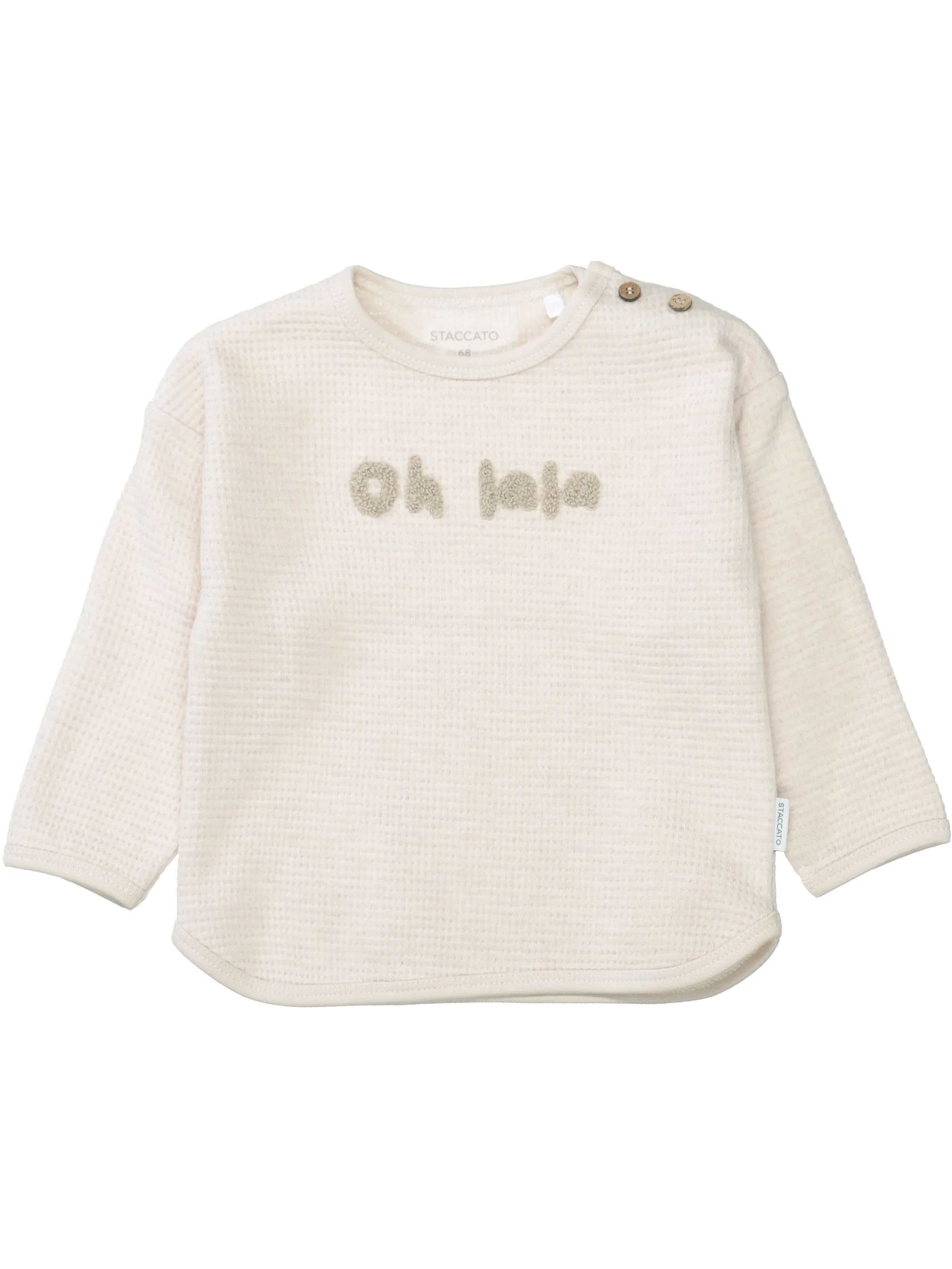 Staccato 230093748 NOS Shirt,oversized Beige 924109 212 1