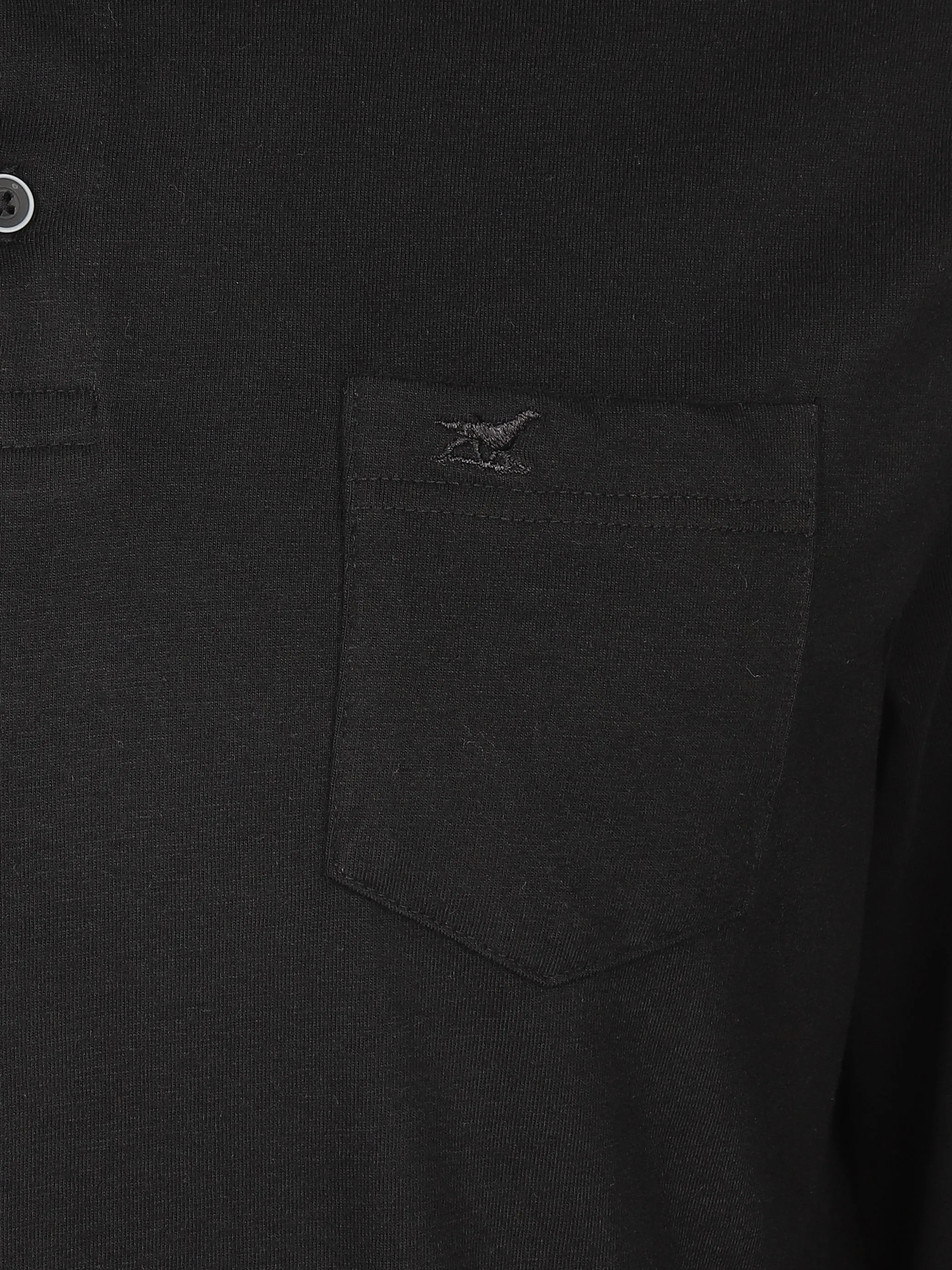 Jim Spencer He. Poloshirt 1/1 Arm grindle Schwarz 898406 BLACK 3