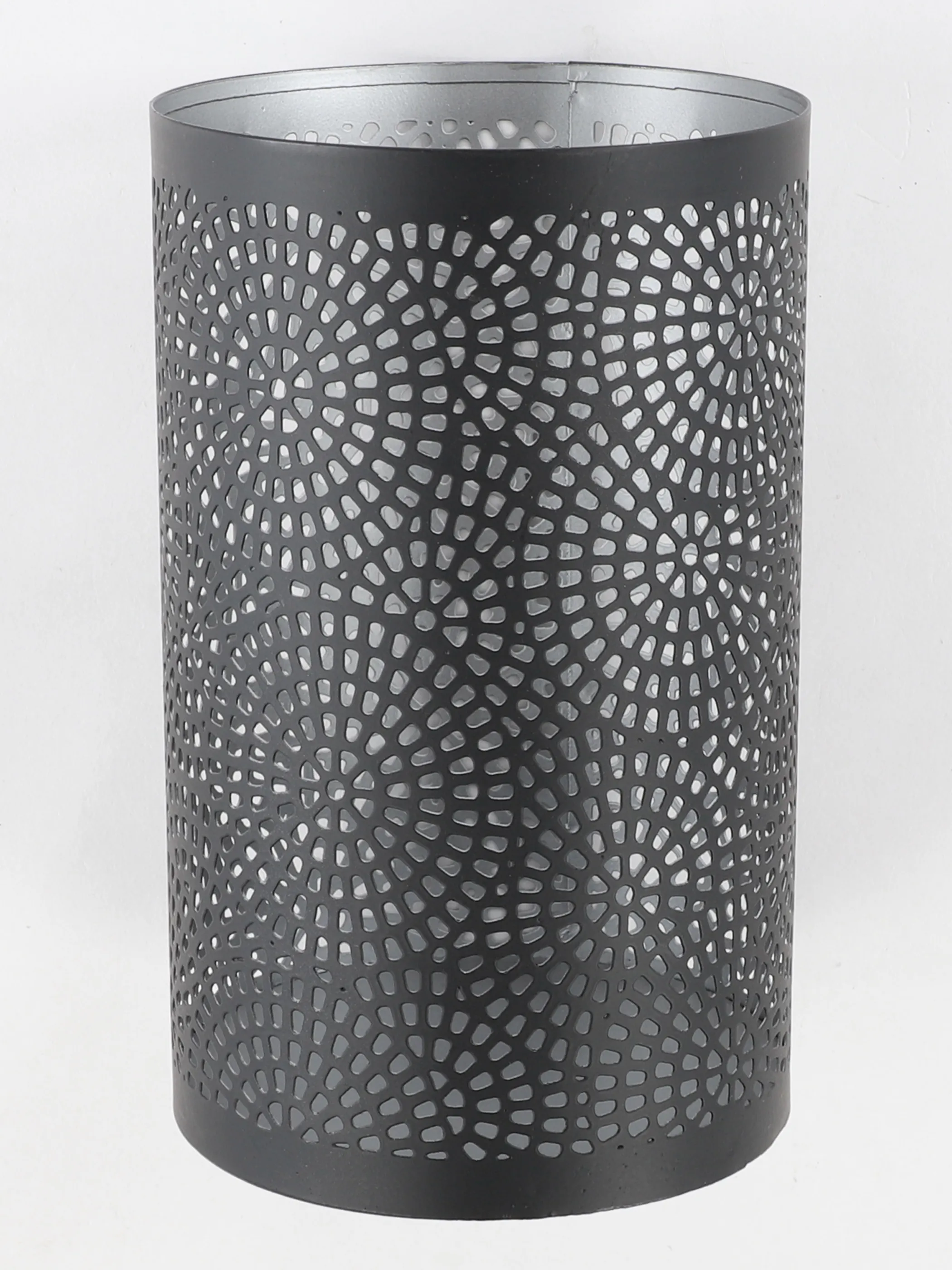 AWG Mode - Windlicht aus Metall. 12x12x20cm | SCHWARZ | OneSize