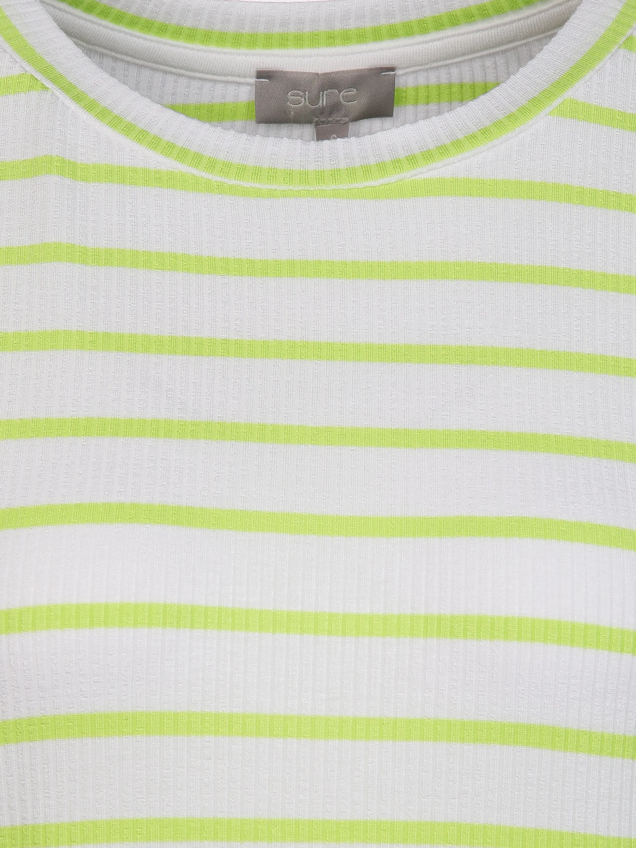 Sure Da-Tanktop Gelb 890062 WHITE/LIM 3