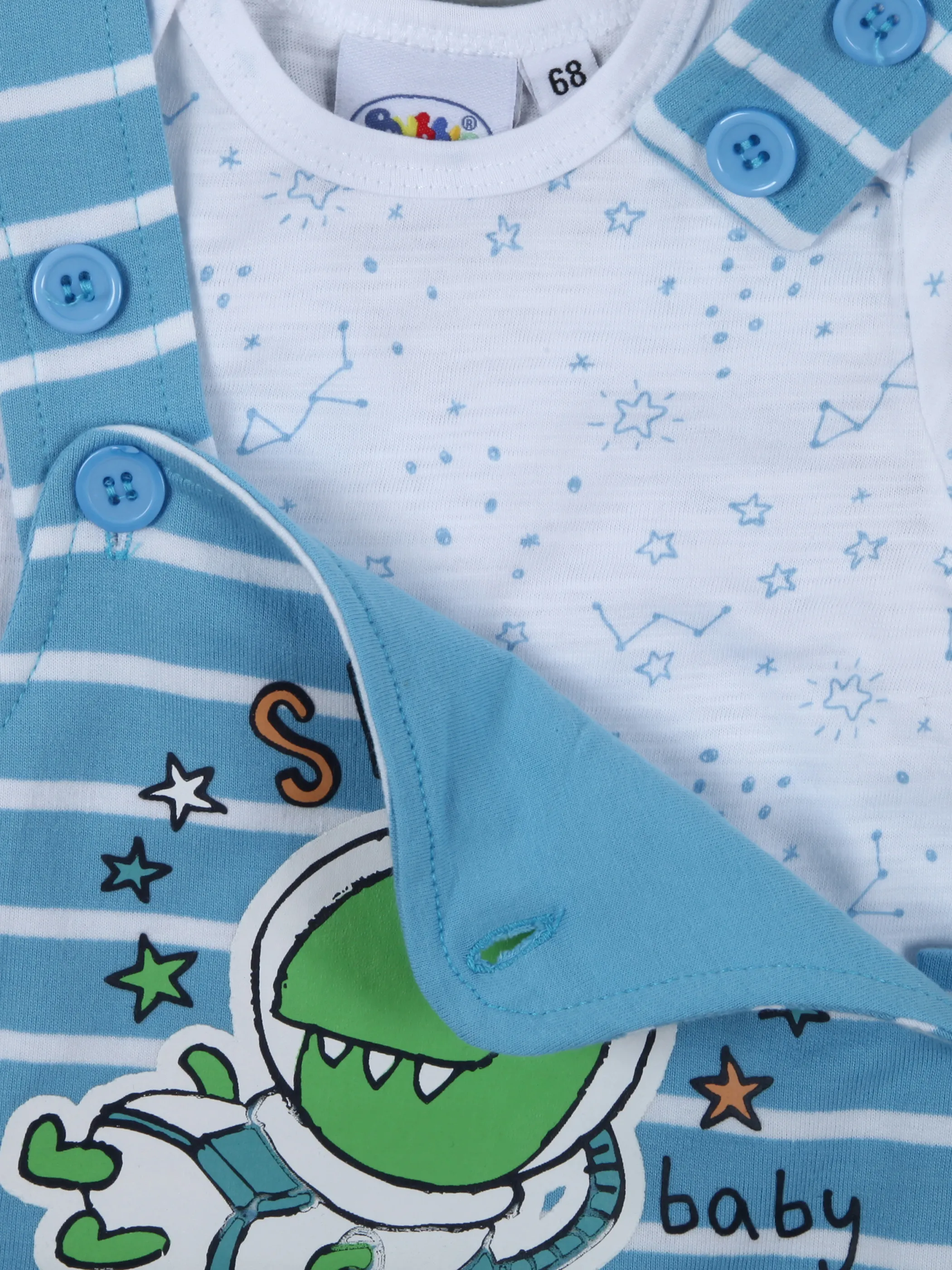 Bubble Gum BB NB 2er Set, Body weiß AOP Weiß 852066 WEIß 3