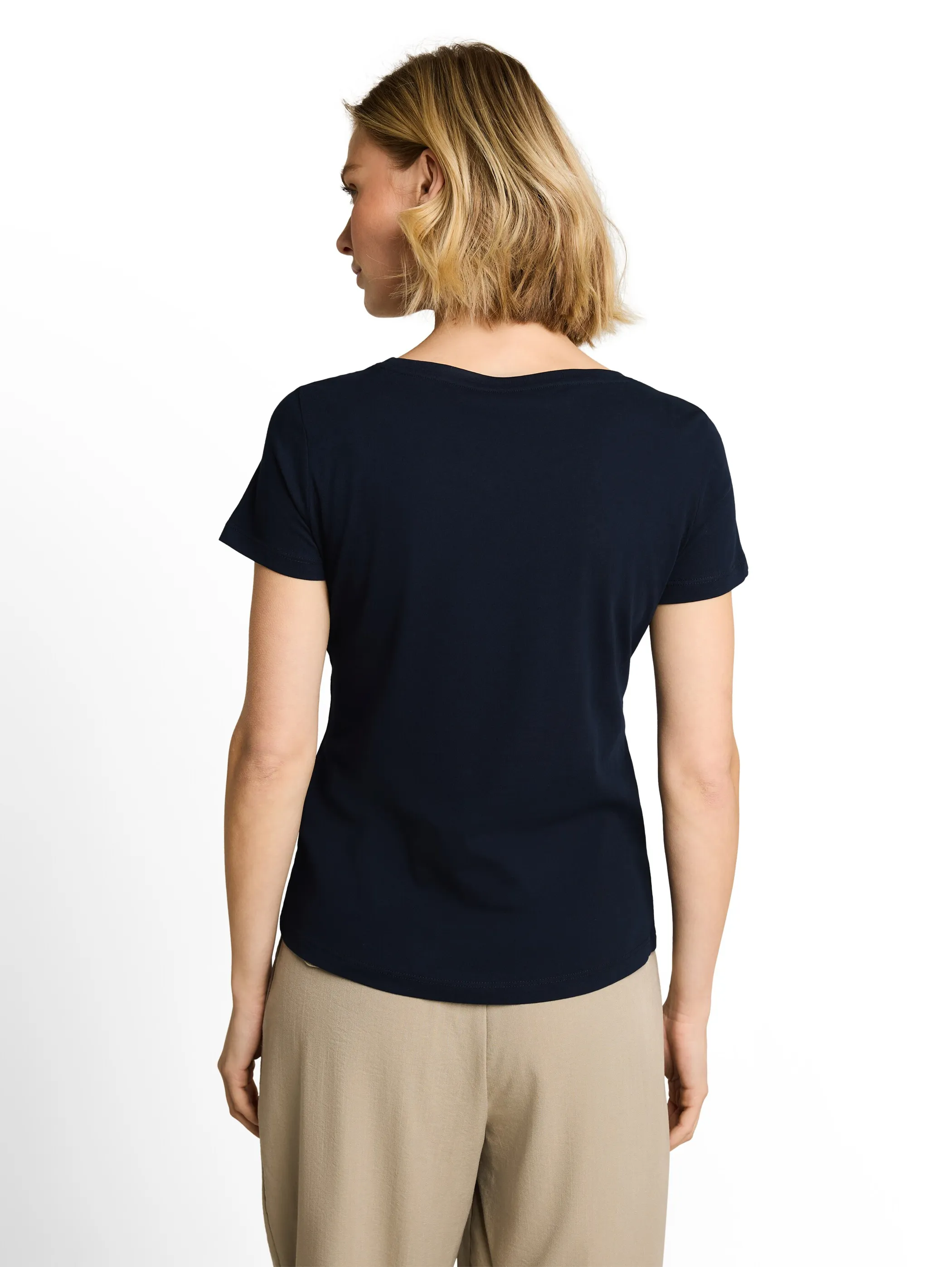 Tom Tailor 1051230 T-Shirt with logo print Blau 926130 10668 2