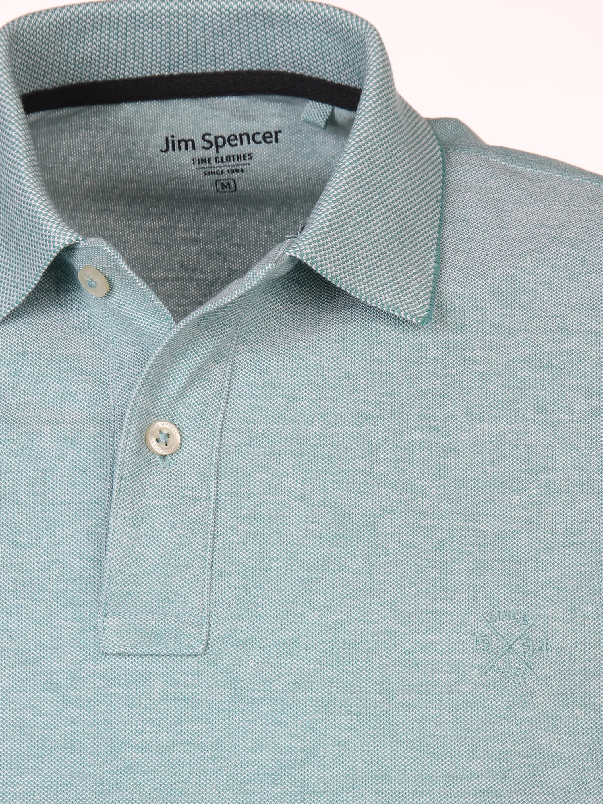 Jim Spencer He. Poloshirt 1/2 Arm uni basic Türkis 852325 OCEAN 3 Jim Spencer He. Poloshirt 1/2 Arm uni basic Türkis 852325 OCEAN 3