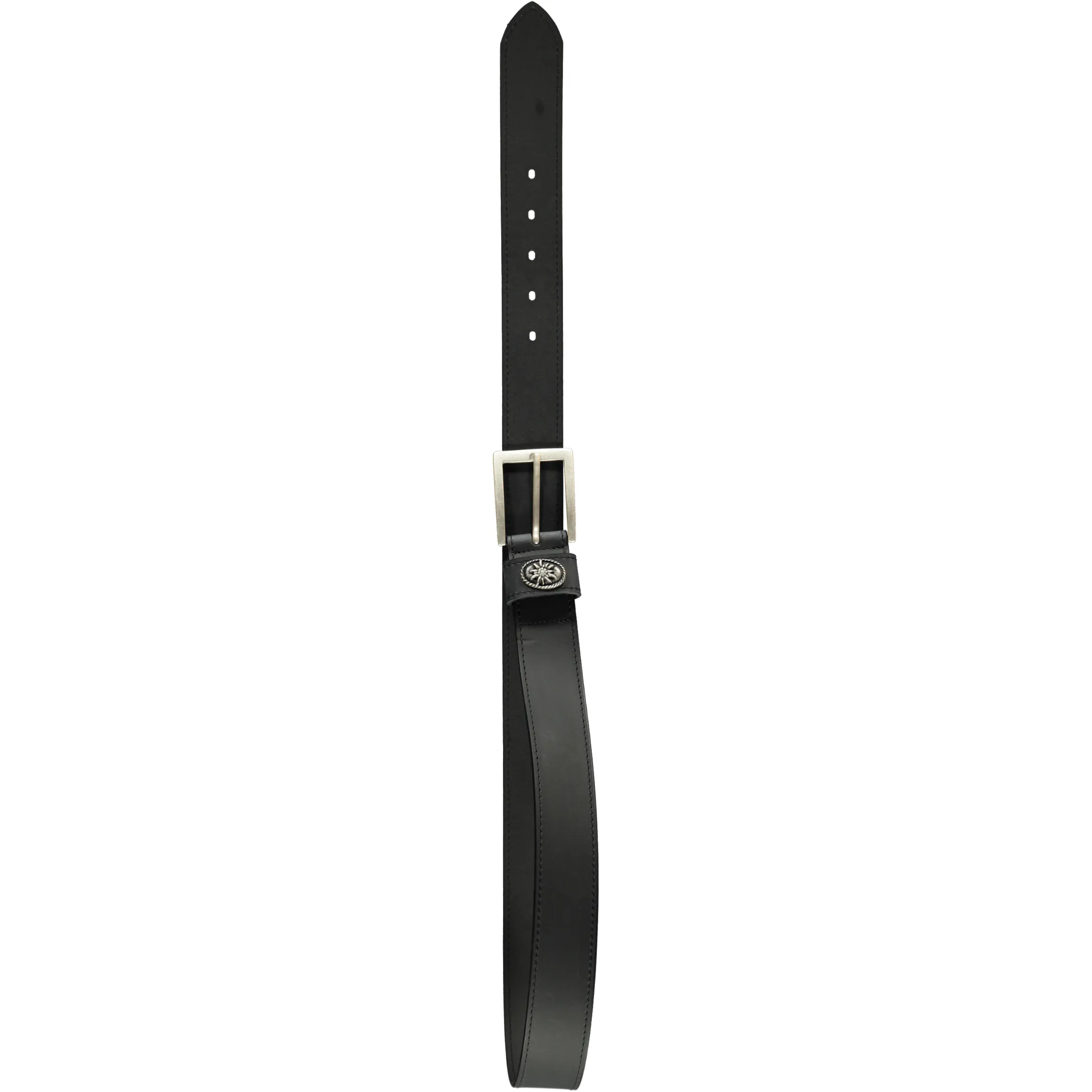 Birkhahn Mode und Tracht He. Trachtengürtel Schwarz 799069 SCHWARZ 2