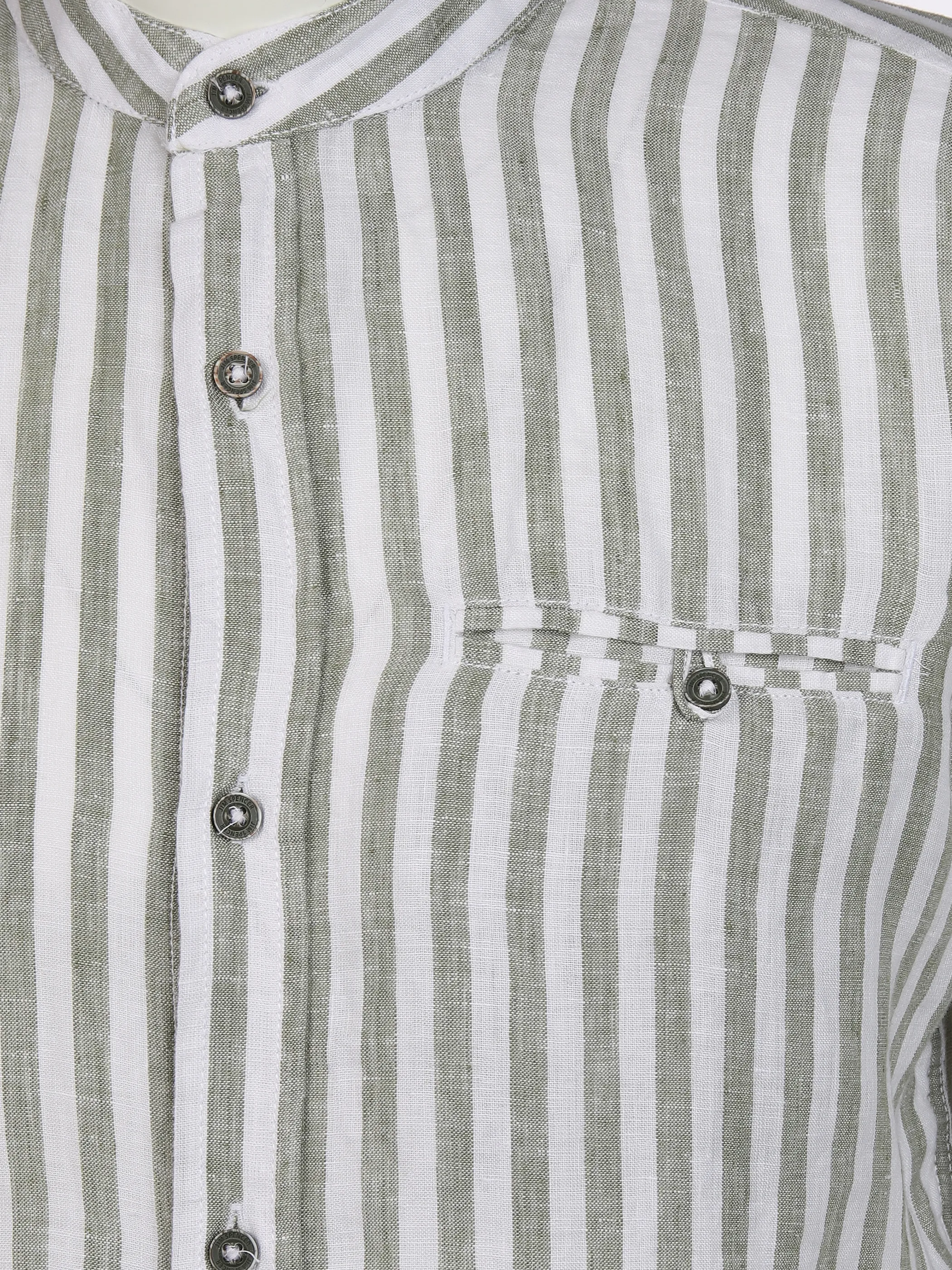 Jim Spencer He. Leinenhemd 1/1 Arm Steh Oliv 892988 OLIVE 3 Jim Spencer He. Leinenhemd 1/1 Arm Steh Oliv 892988 OLIVE 3