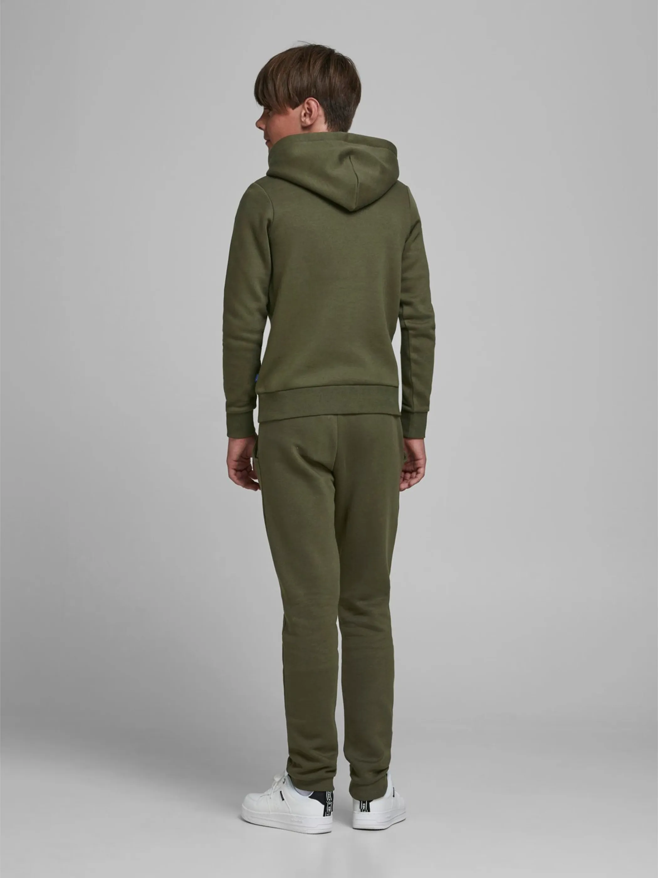 Jack&Jones Junior 12152841 JJECORP LOGO SWEAT HO Blau 847246 176578006 3