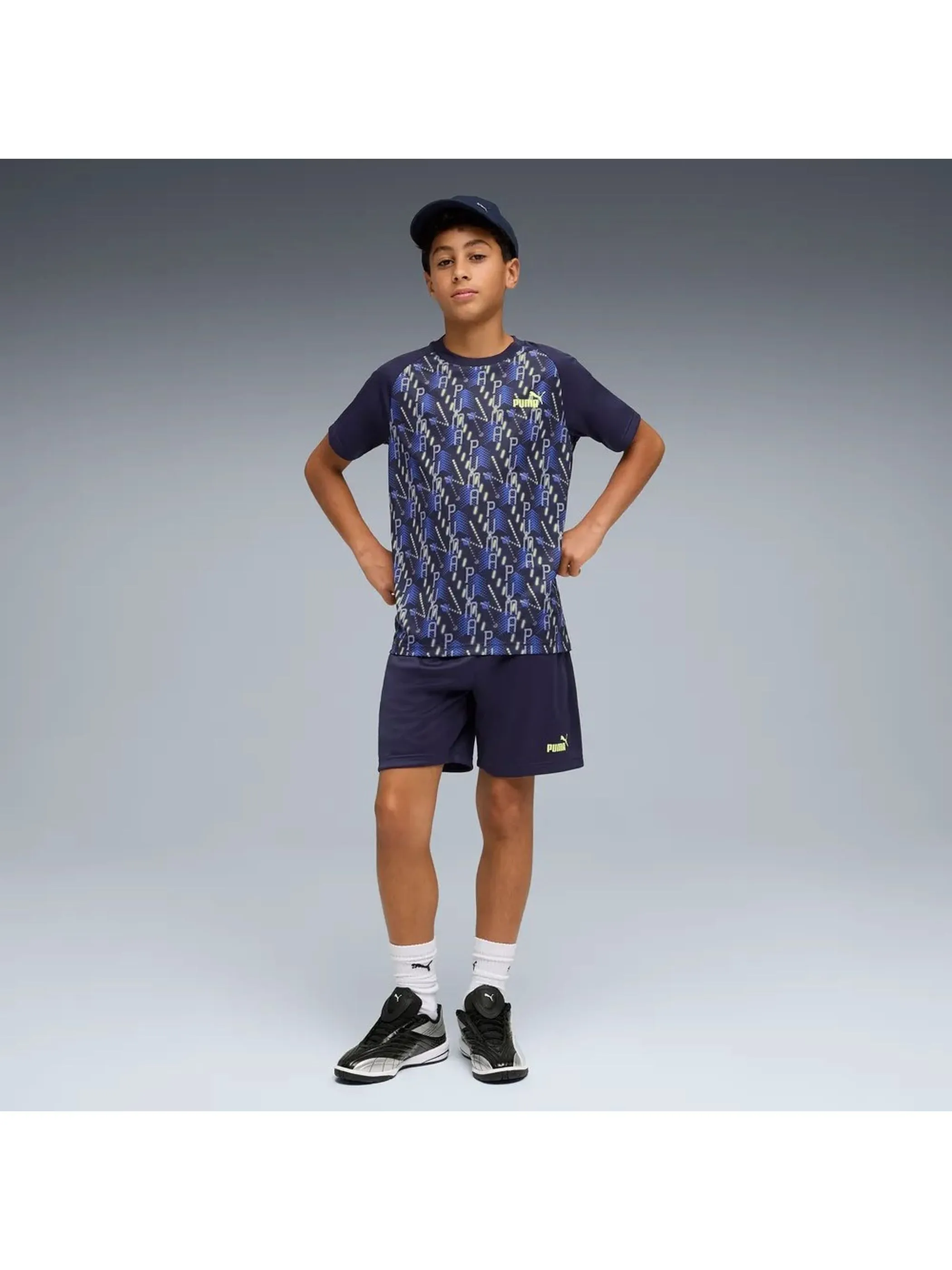 Puma 693336-16 TB-Sportset TRAIN ALL DAY ESS, kurz Blau 925838 16 1