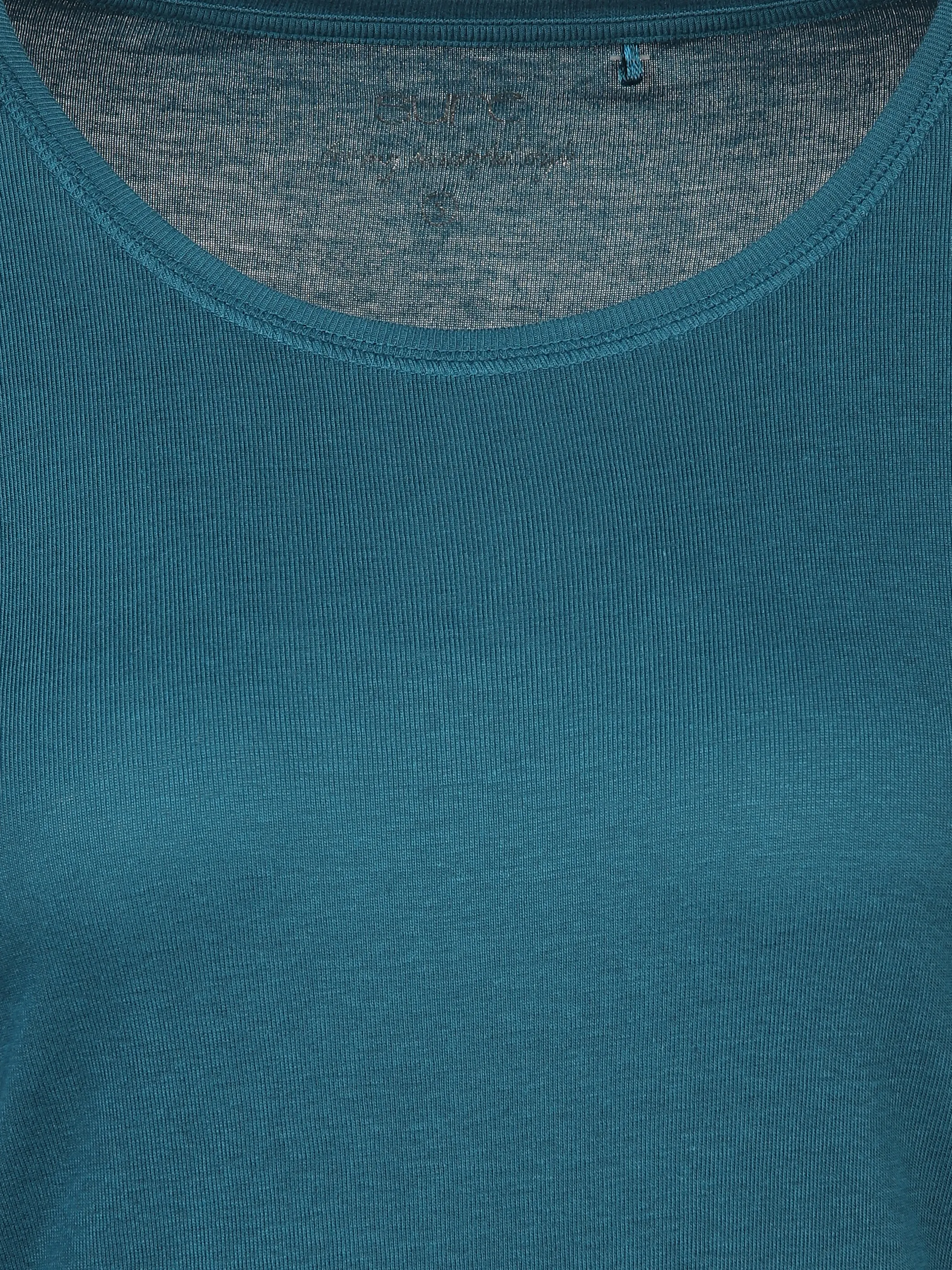 Sure Da-Basic-Shirt langarm Türkis 897614 PETROL 3 Sure Da-Basic-Shirt langarm Türkis 897614 PETROL 3