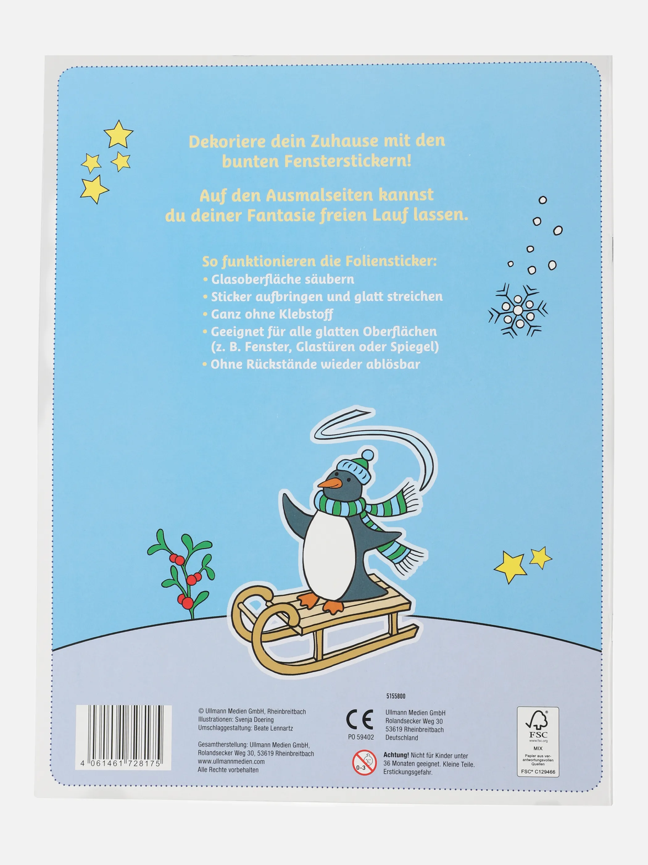 Bücher Fenstersticker schöne Weihnach Bunt 878213 BUNT 2 Bücher Fenstersticker schöne Weihnach Bunt 878213 BUNT 2