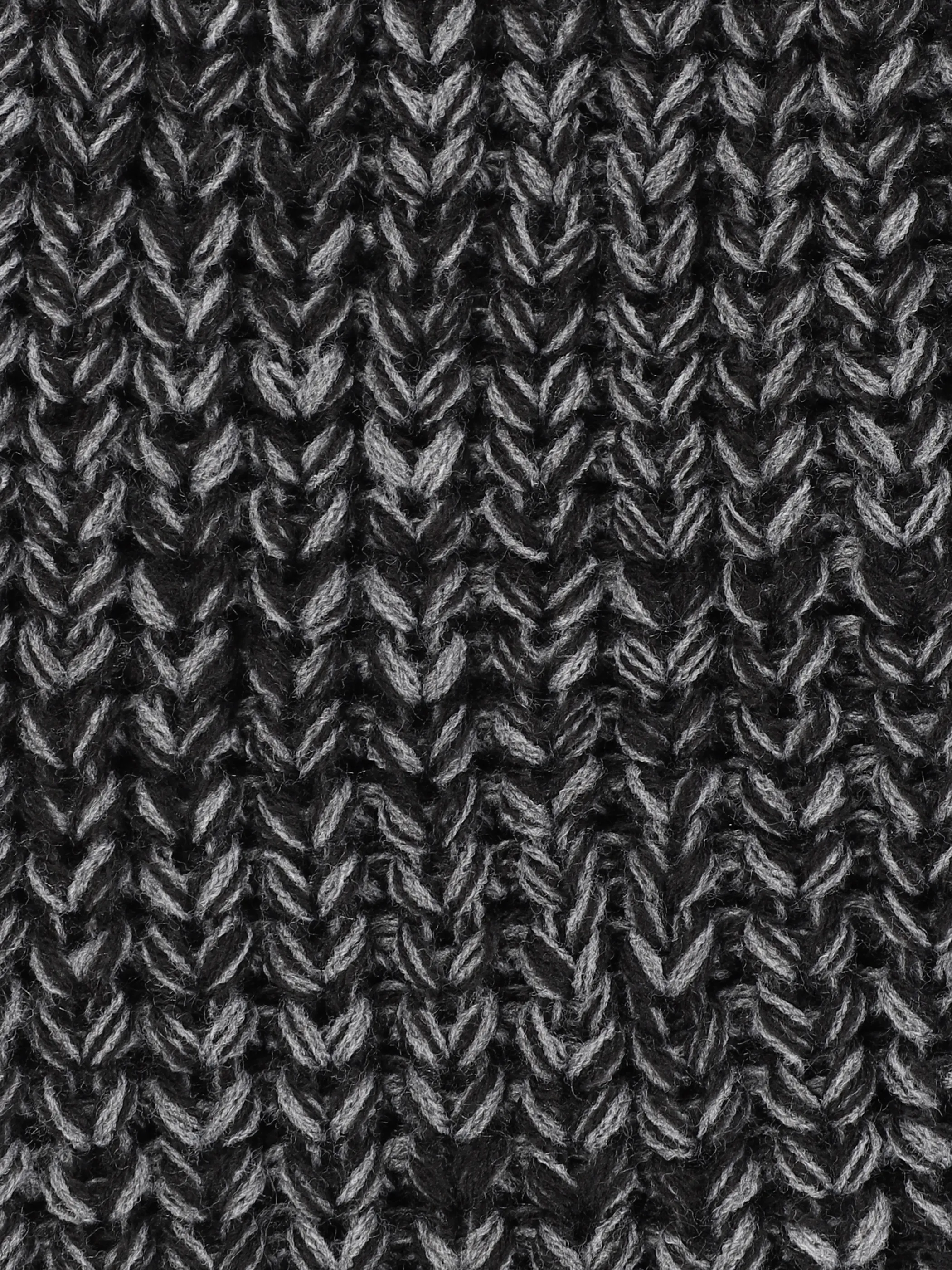 Stop + Go TU Loop Schal in grau melange Grau 871155 GRAU 3