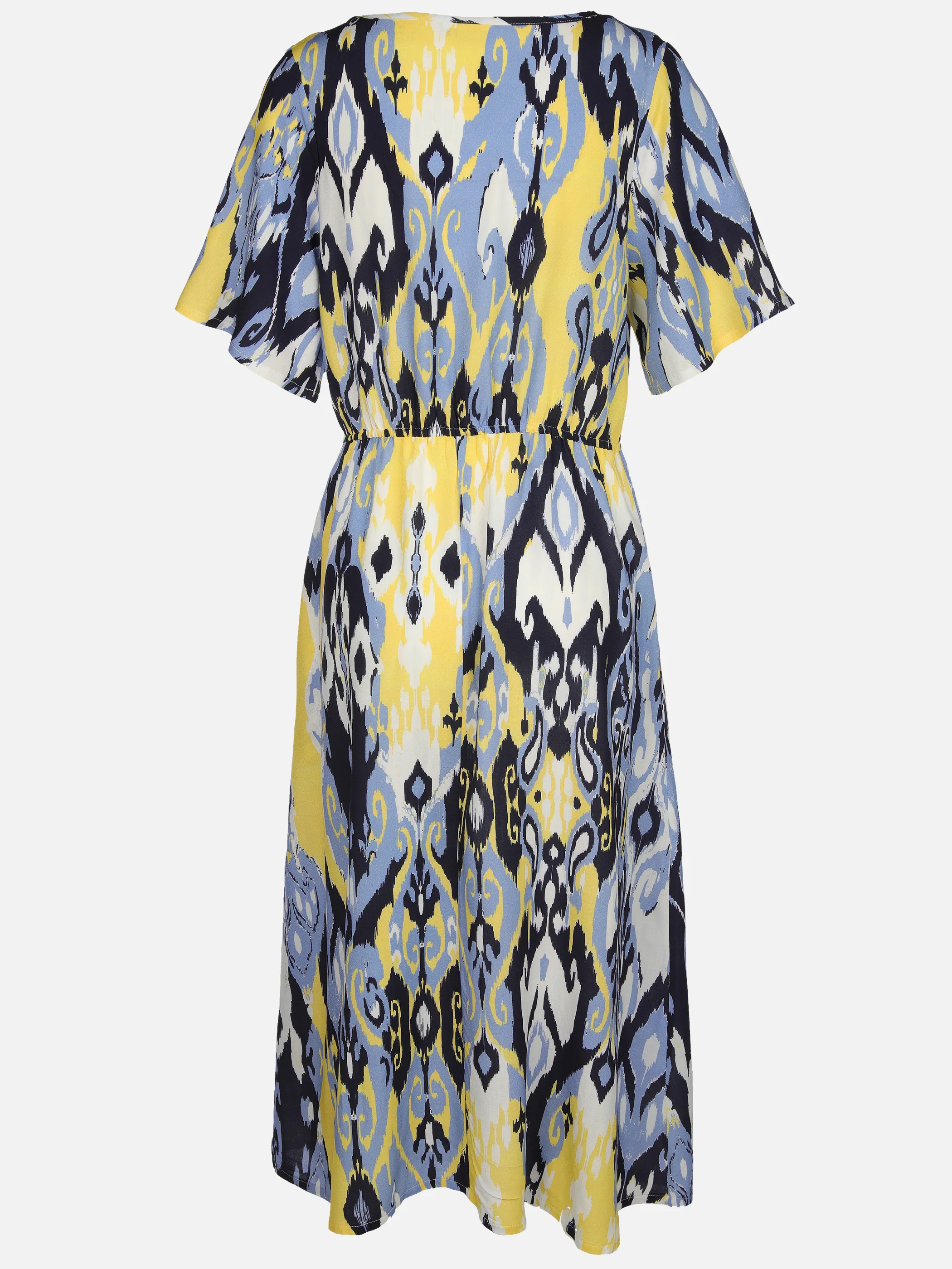 Lisa Tossa Da-Kleid m. Ethno-Muster Blau 908371 BL/GE 2