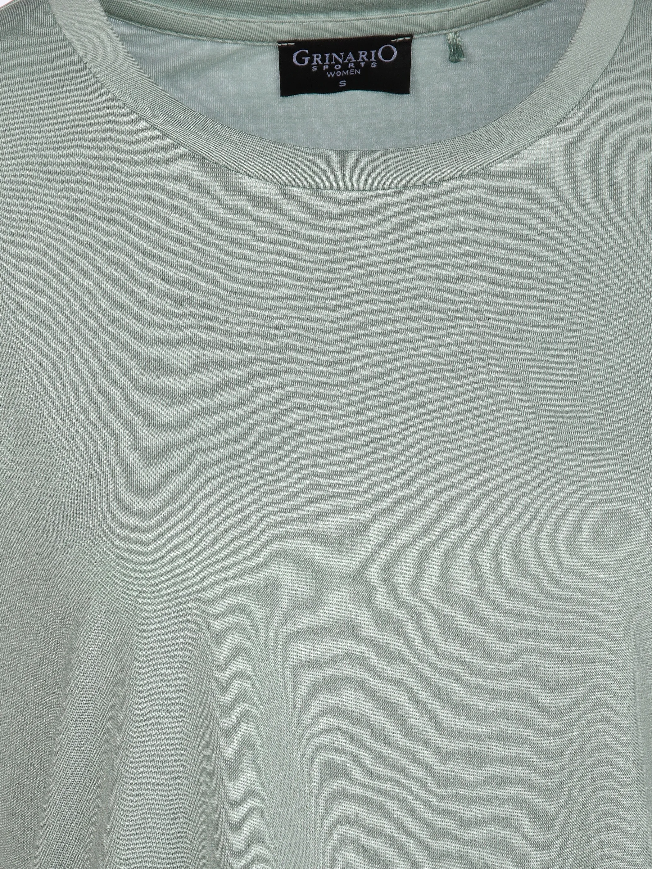 Grinario Sports Da-TShirt oversized, cropped Grau 905950 15-4706 3
