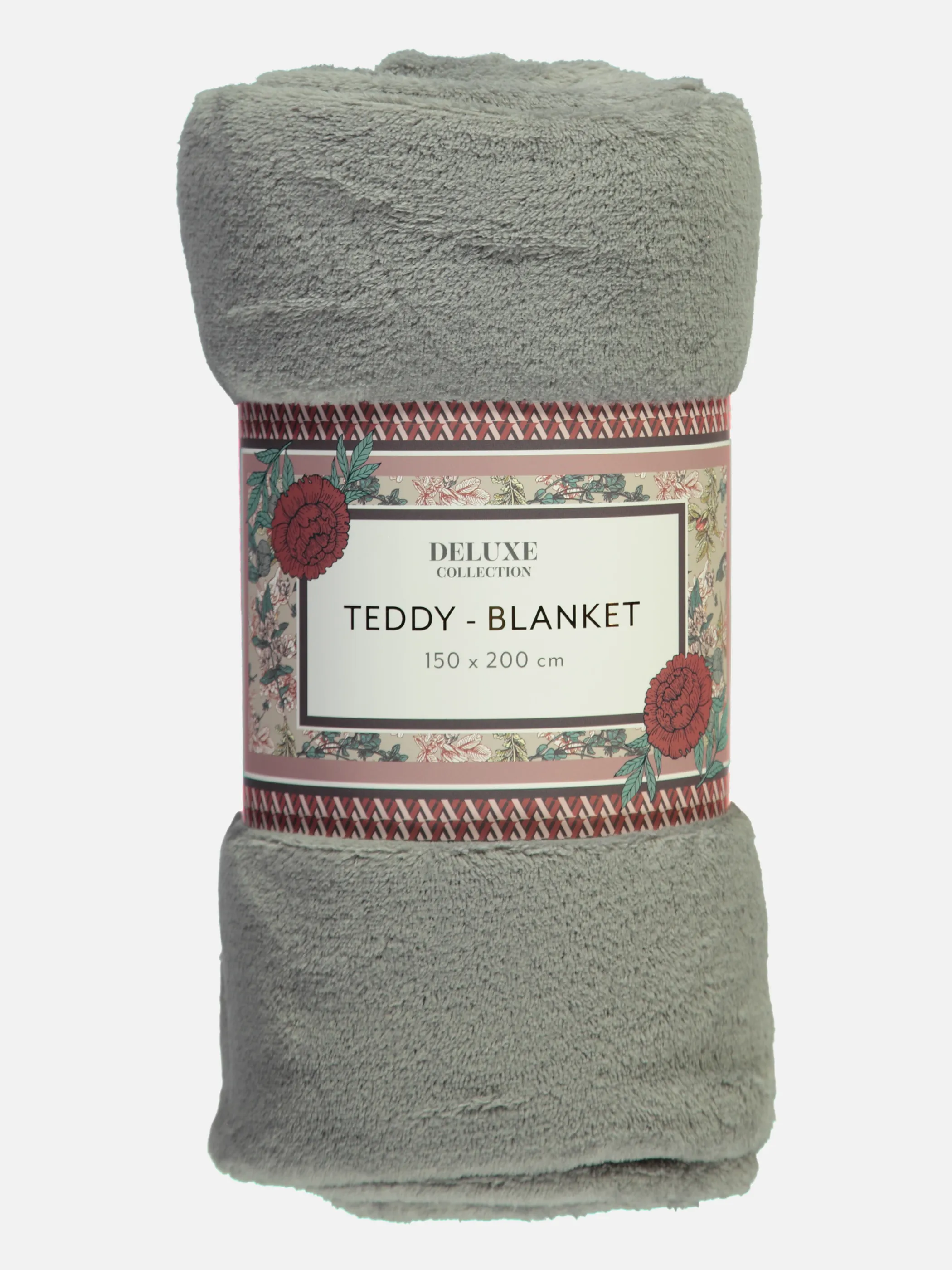 Deluxe Coral Fleece Decke 150x200cm Grau 850139 HELLGRAU 1 Deluxe Coral Fleece Decke 150x200cm Grau 850139 HELLGRAU 1