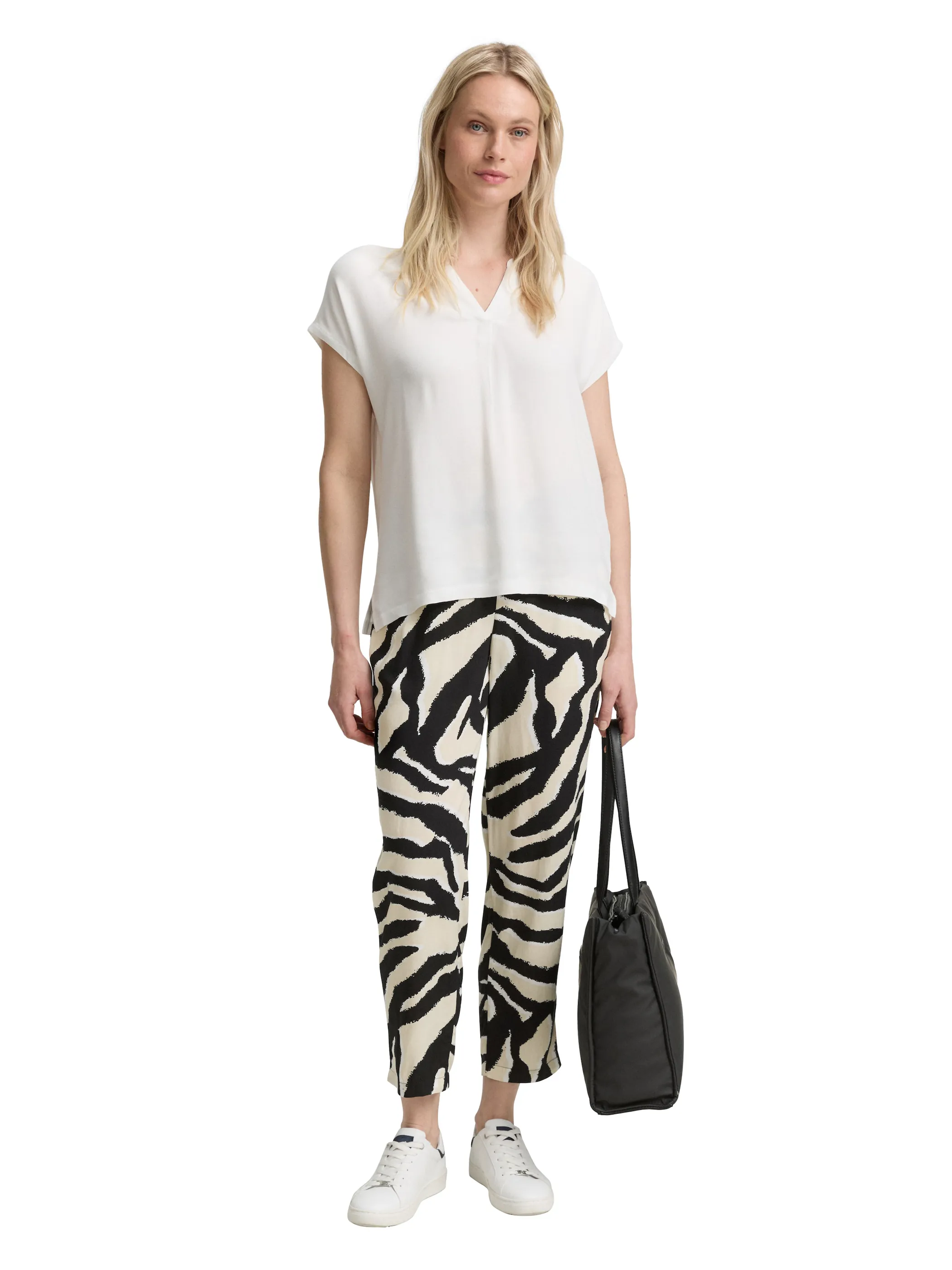 Tom Tailor 1046512 loose fit pants Beige 910034 38070 1