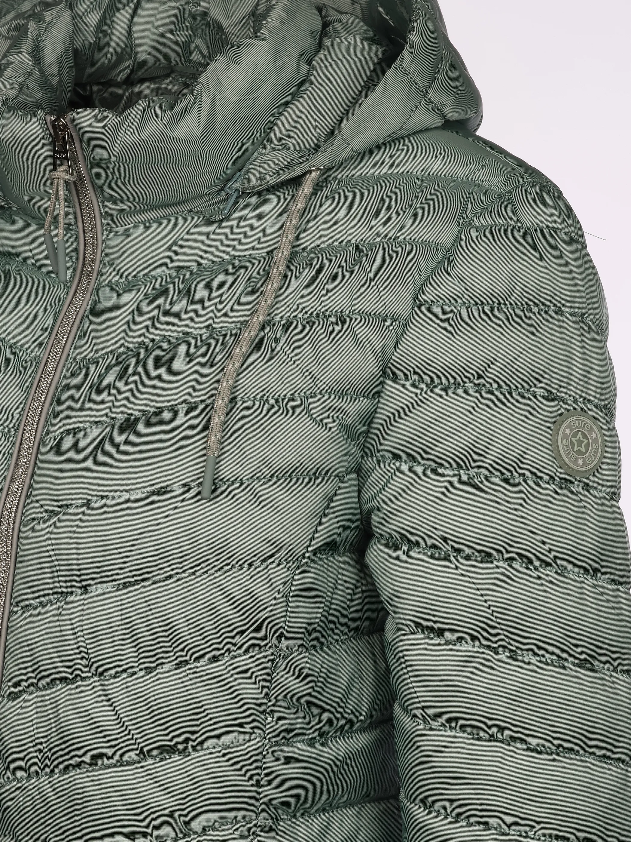 Sure Da-Steppjacke m. Kontrastdetails Türkis 920017 ICY MORN 4