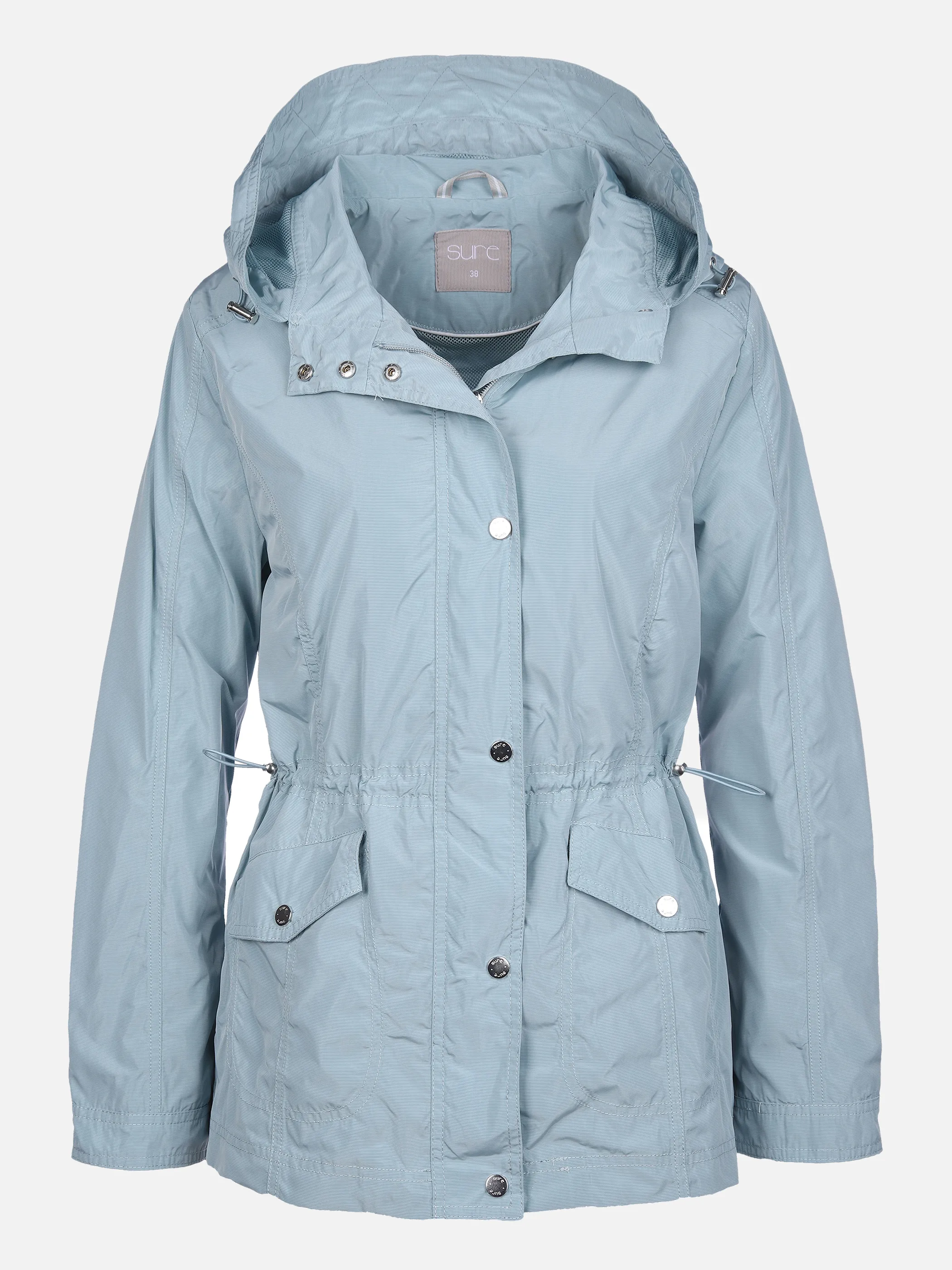 Sure Da-Übergangsjacke m. Kapuze Blau 862058 SALBEI 1