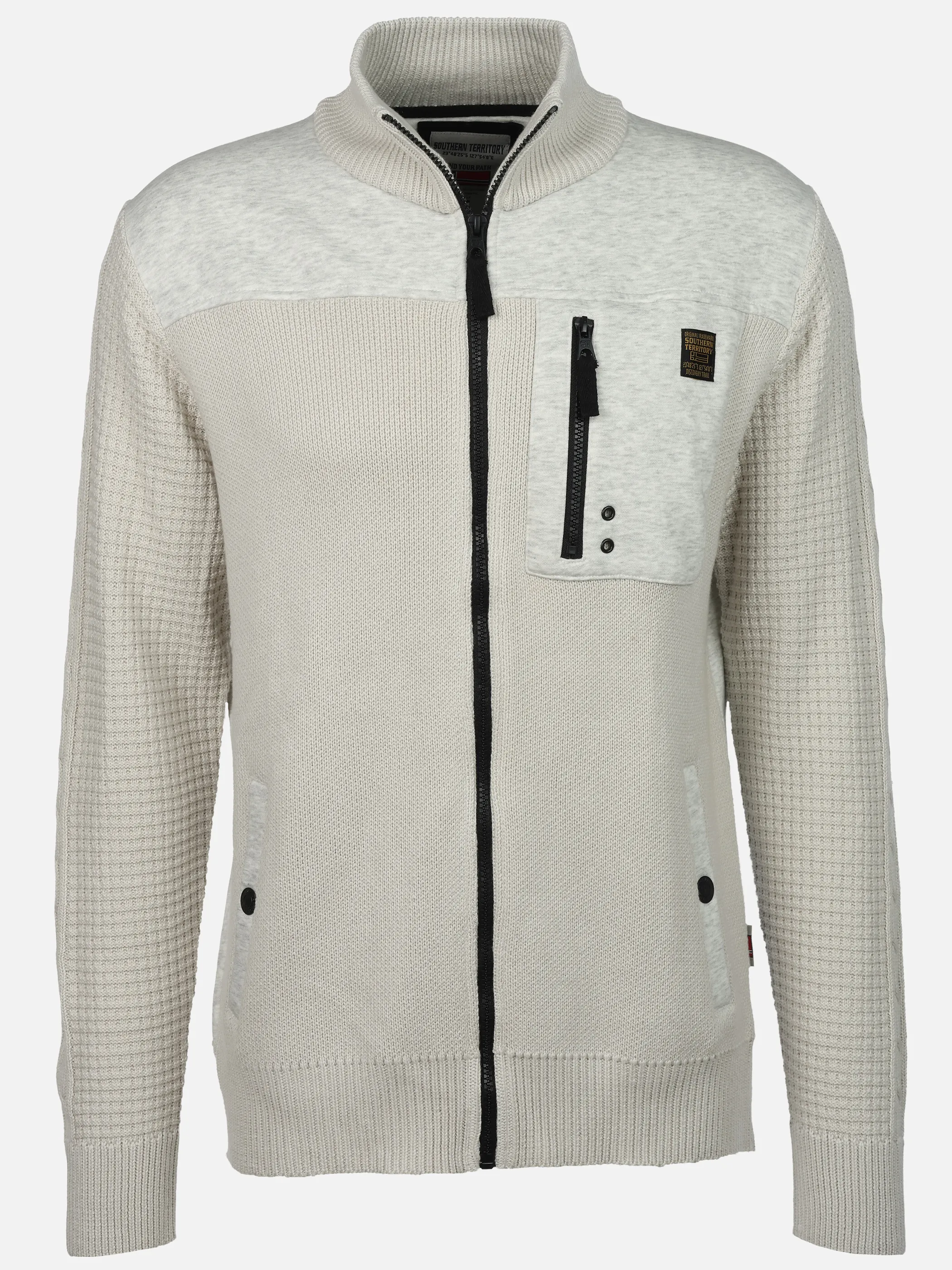 Southern Territory He. Sweatjacke Hybrid Batch Weiß 931976 OFFWHITE 1