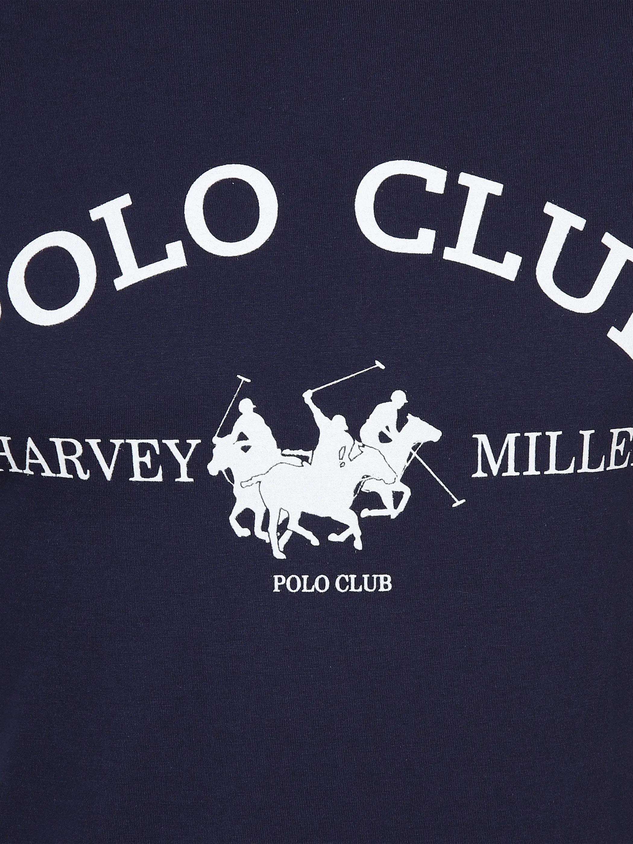Harvey Miller He. T-Shirt 1/2 Arm Logo Blau 882848 NAVY 3 Harvey Miller He. T-Shirt 1/2 Arm Logo Blau 882848 NAVY 3